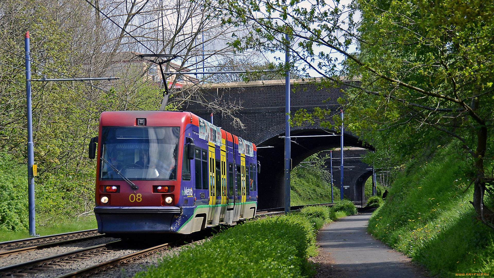 техника, трамваи, транспорт, трамвай, рельсы