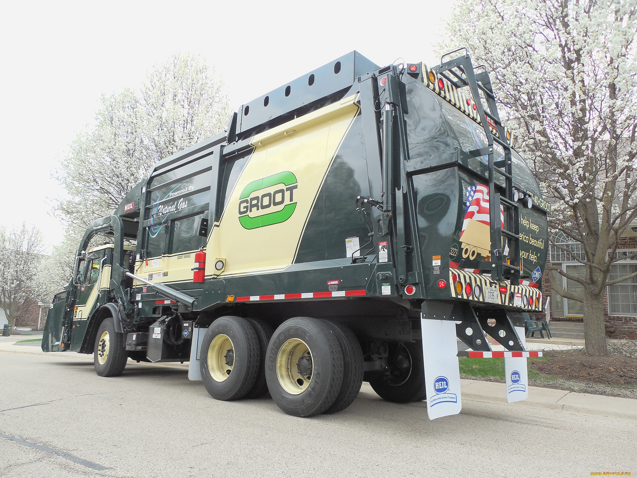 автомобили, мусоровозы, мусорщик