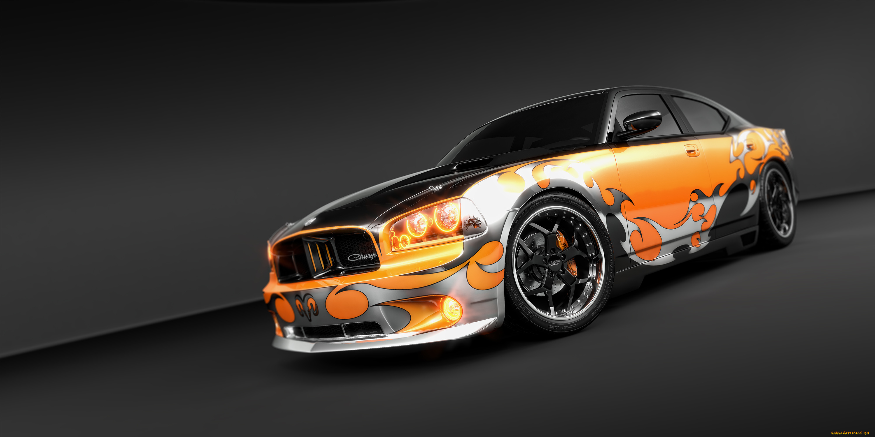 автомобили, 3д, фон, автомобиль