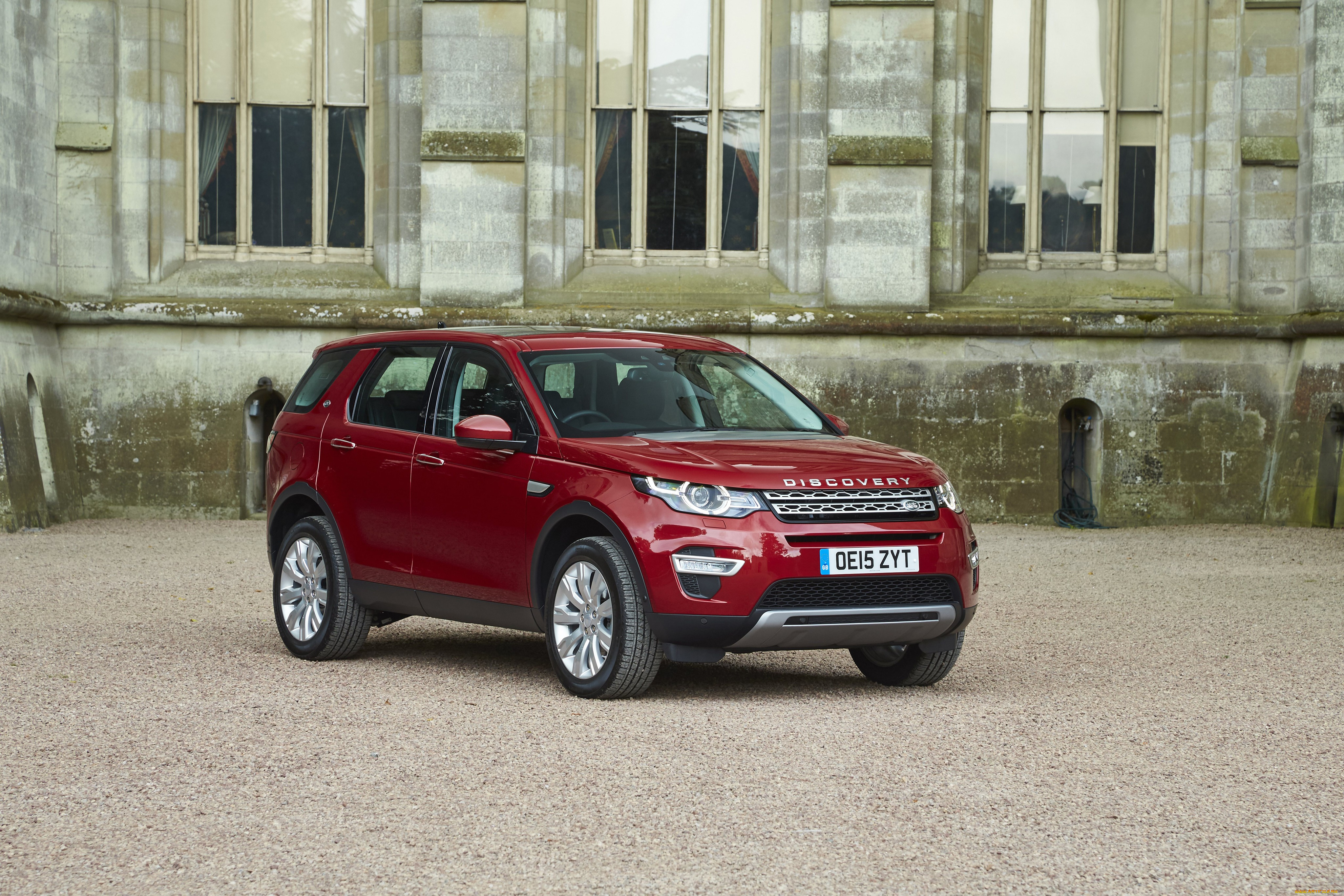 автомобили, land-rover, sport, hse, discovery, land, rover, красный, 2015г, l550, uk-spec, luxury