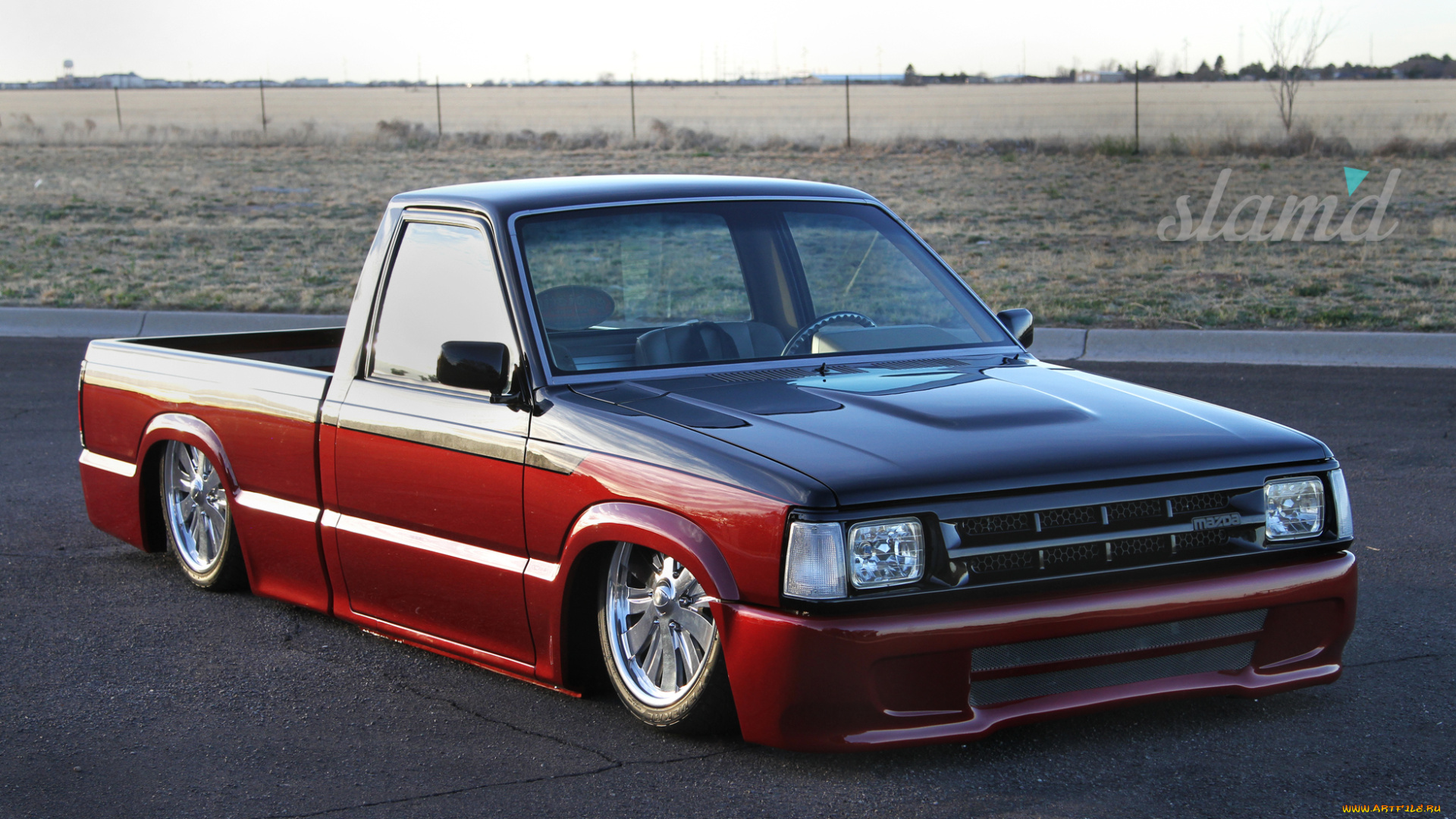 автомобили, custom, pick-up, mazda