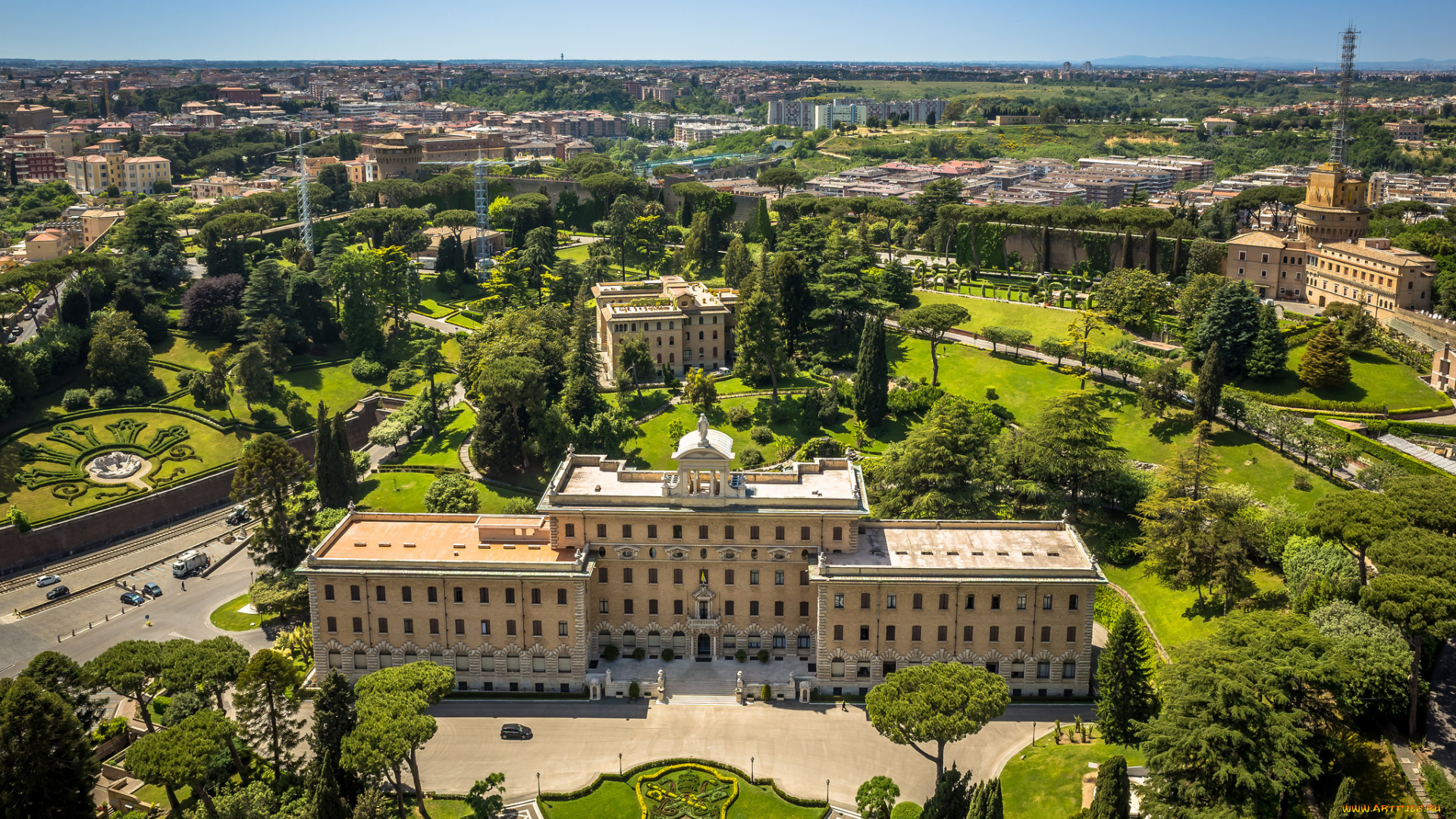 города, -, панорамы, обзор