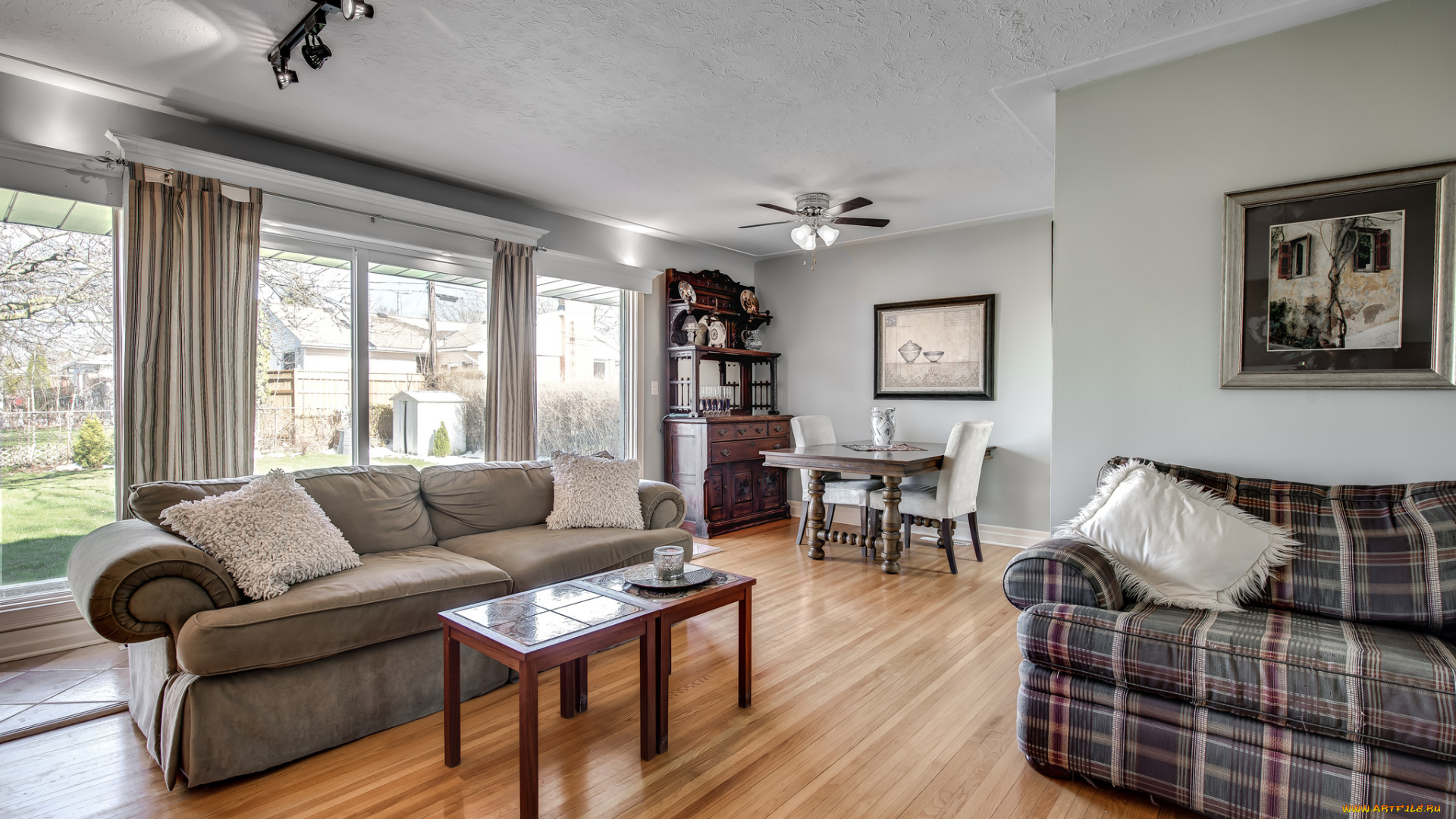 интерьер, гостиная, комната, мебель