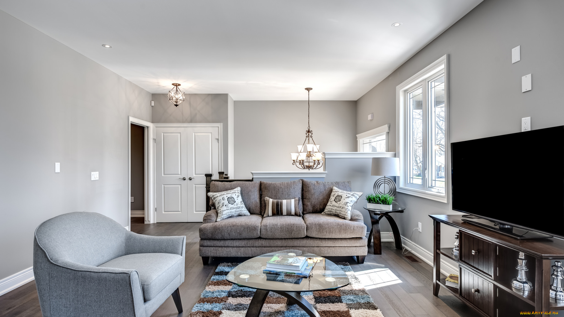 интерьер, гостиная, комната, мебель