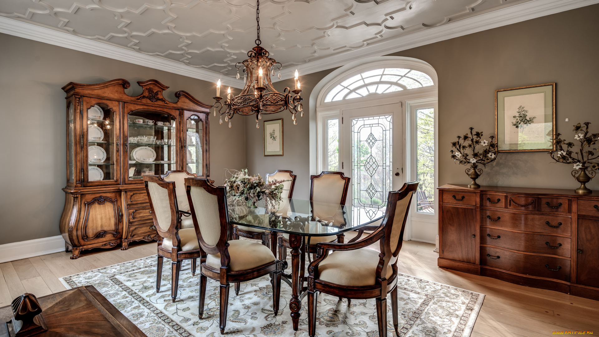 интерьер, столовая, мебель, комната