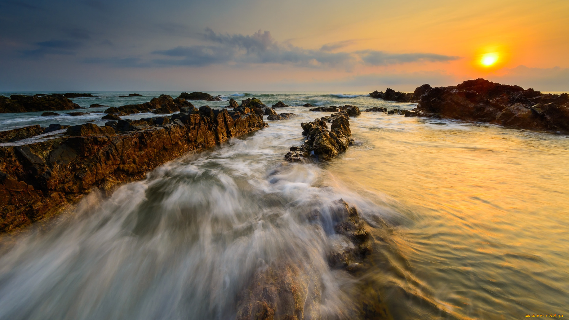 природа, восходы, закаты, рассвет