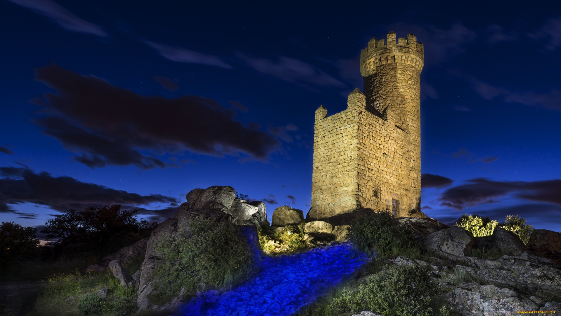 torrelodones, города, замки, испании, цитадель