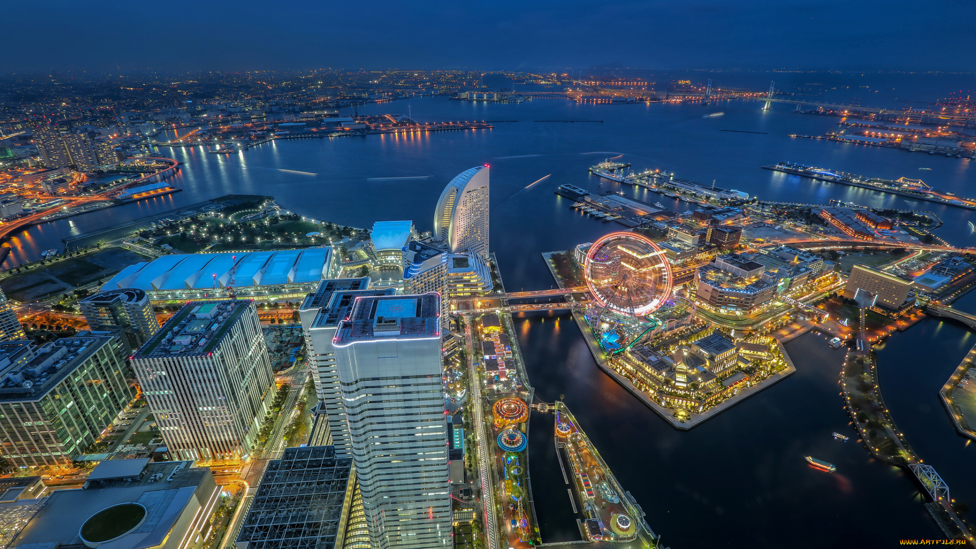 yokohama, , japan, города, йокогама, , Япония, обзор