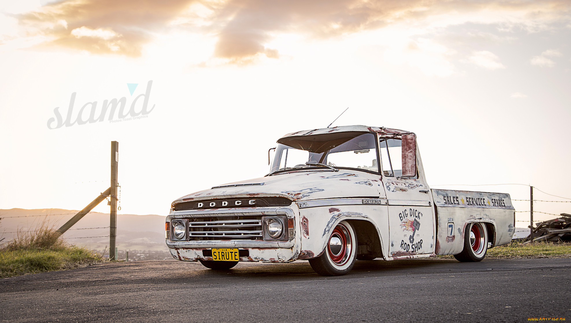 автомобили, custom, pick-up, dodge