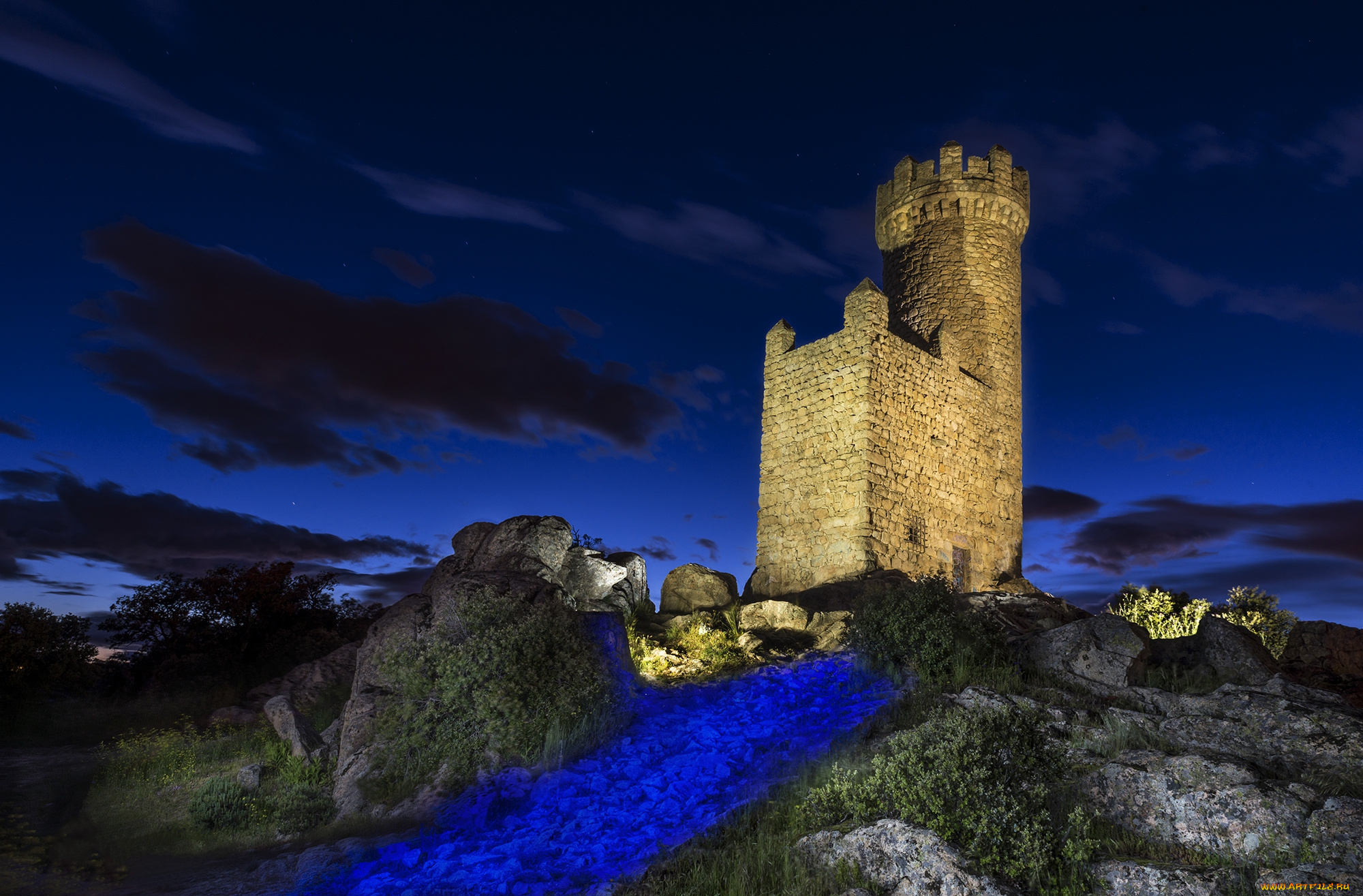 torrelodones, города, замки, испании, цитадель