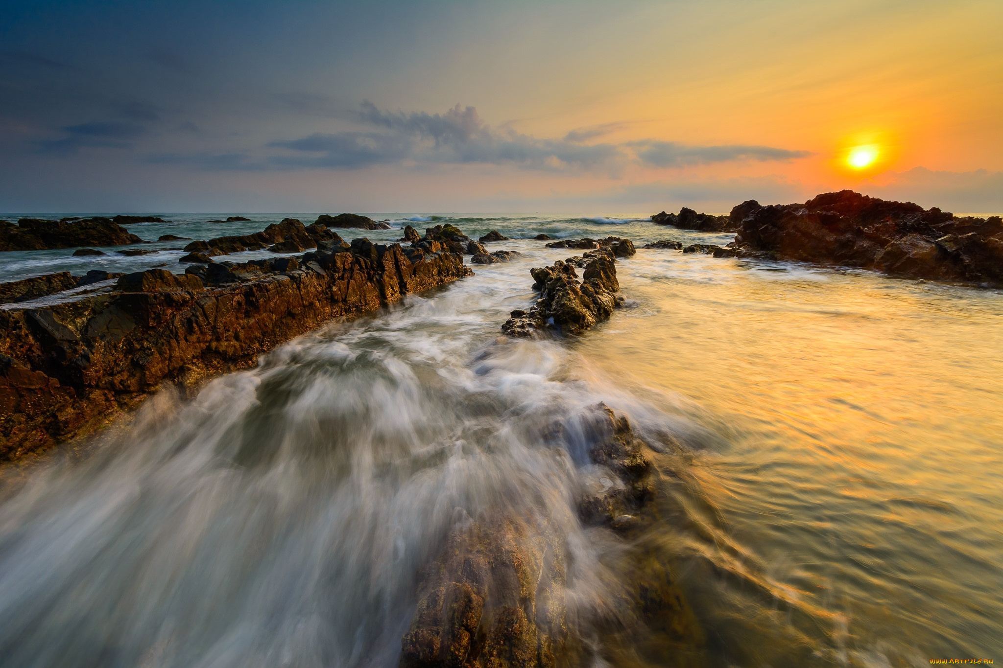 природа, восходы, закаты, рассвет