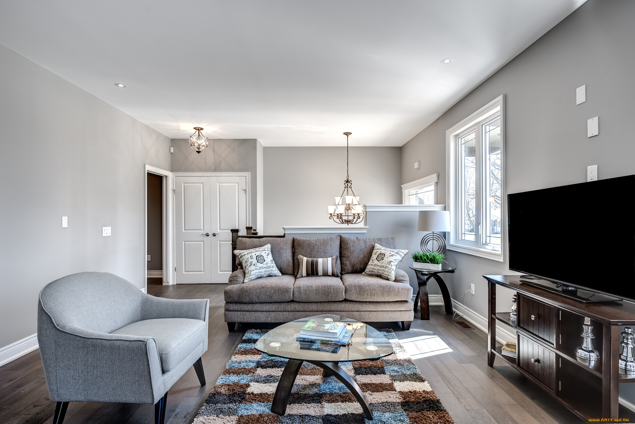 интерьер, гостиная, комната, мебель