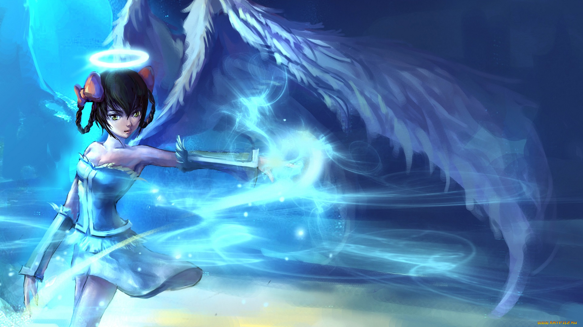 аниме, ангелы, , демоны, ангел