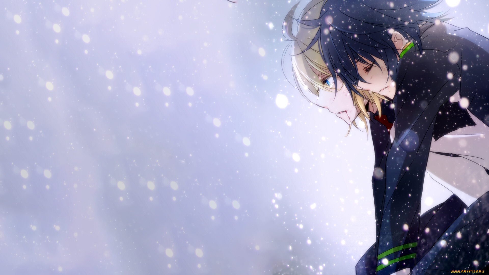 аниме, owari, no, seraph, парни