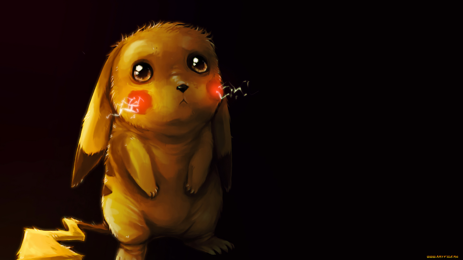 аниме, pokemon, пикачу