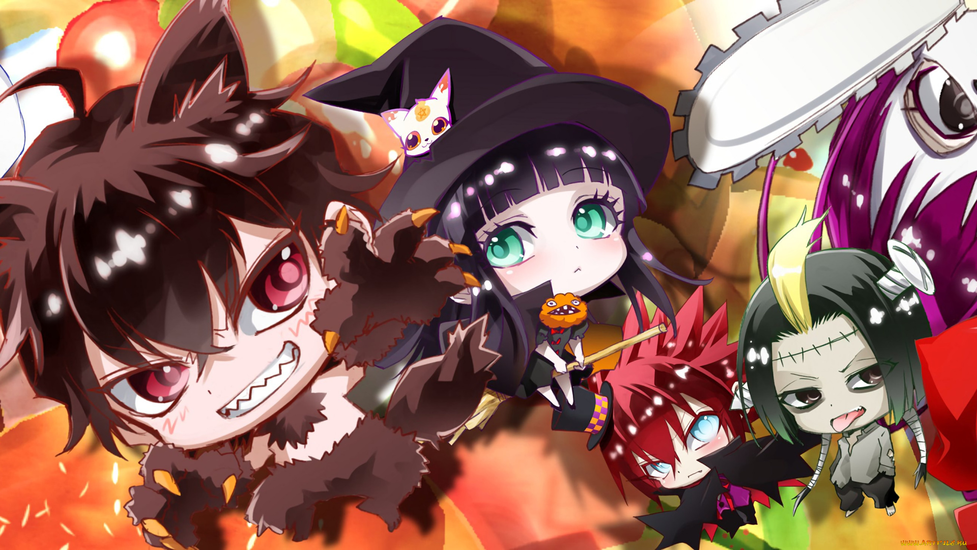 аниме, sousei, no, onmyouji, sousei, no, onmyouji, benio, adashino, twin, star, exorcists, rokuro, enmadou