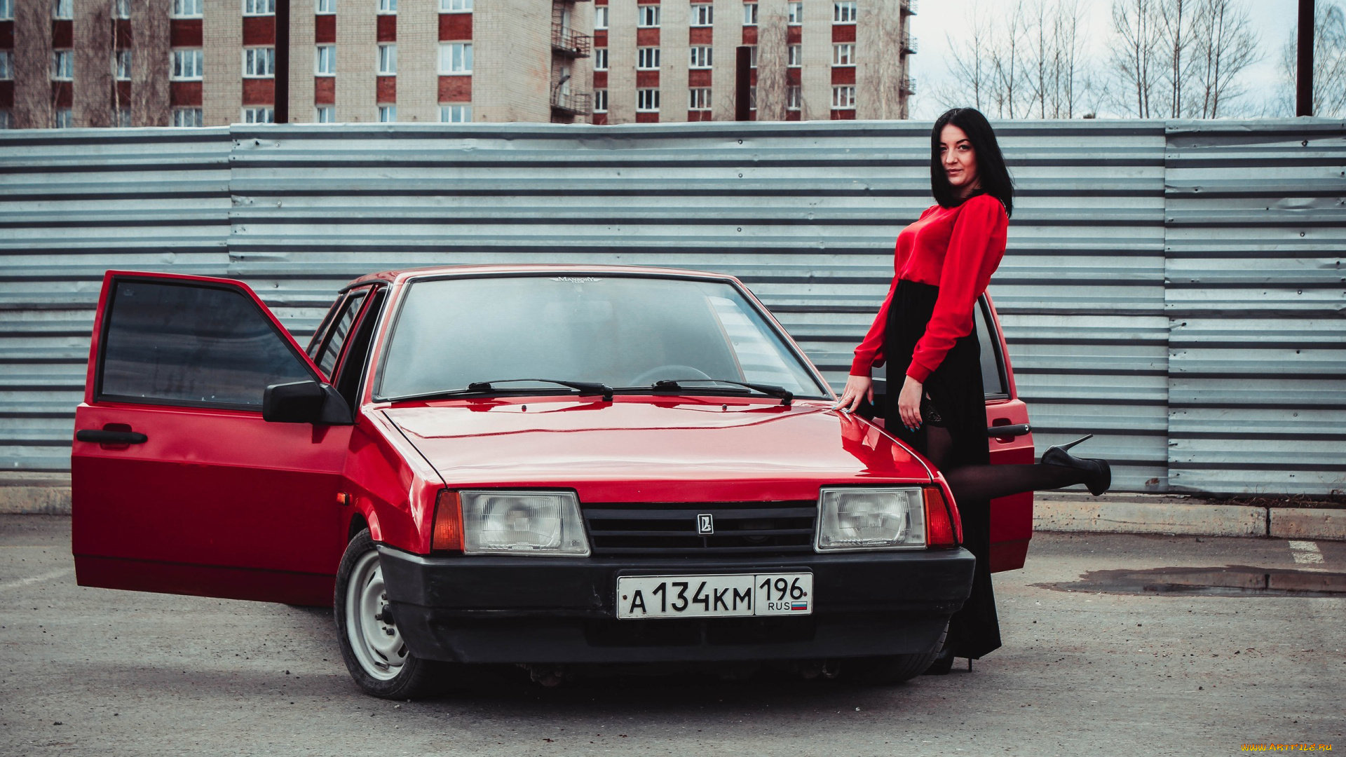 автомобили, -авто, с, девушками, ваз, лада, lada