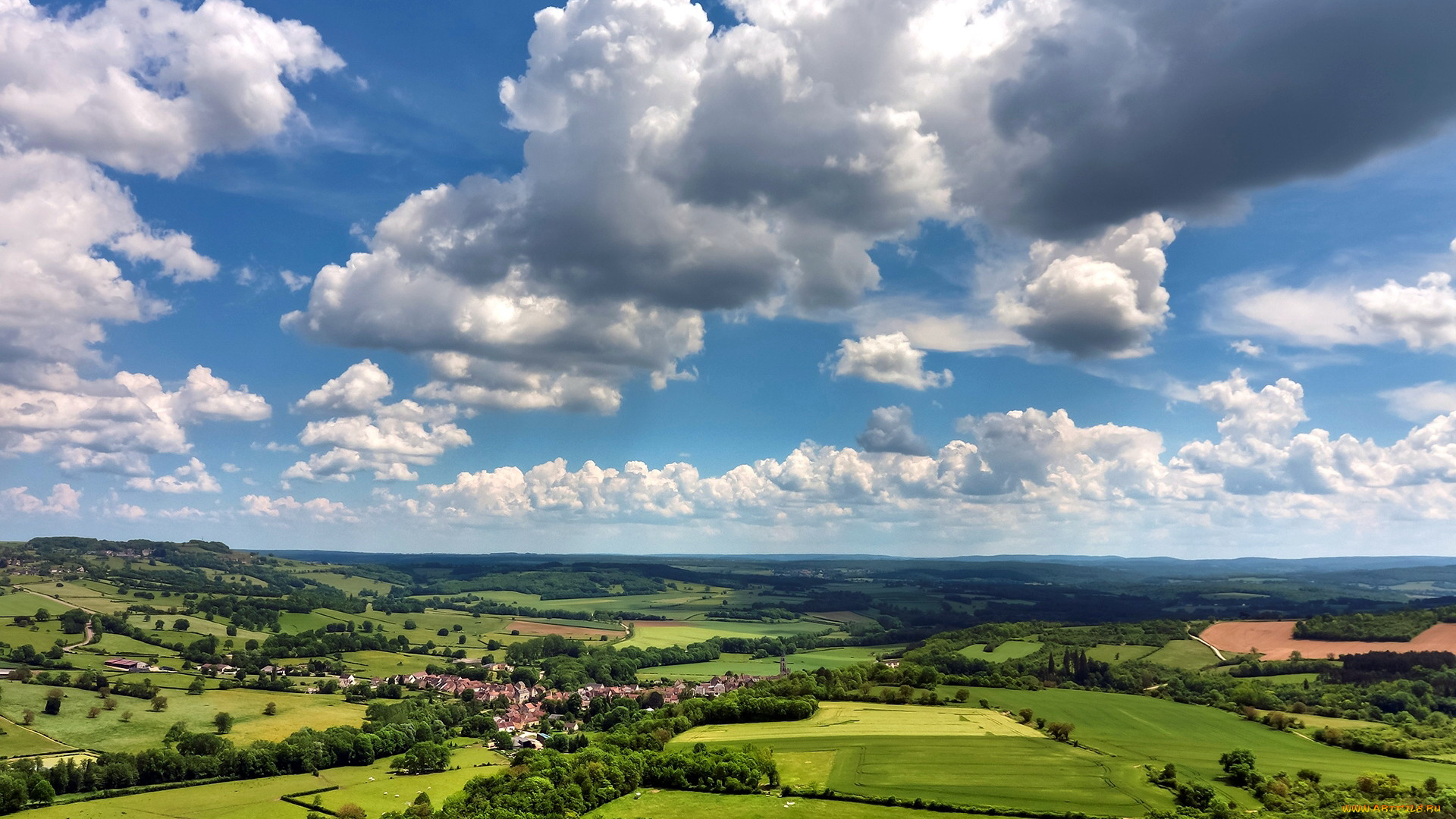 burgundy, , france, города, -, панорамы, france