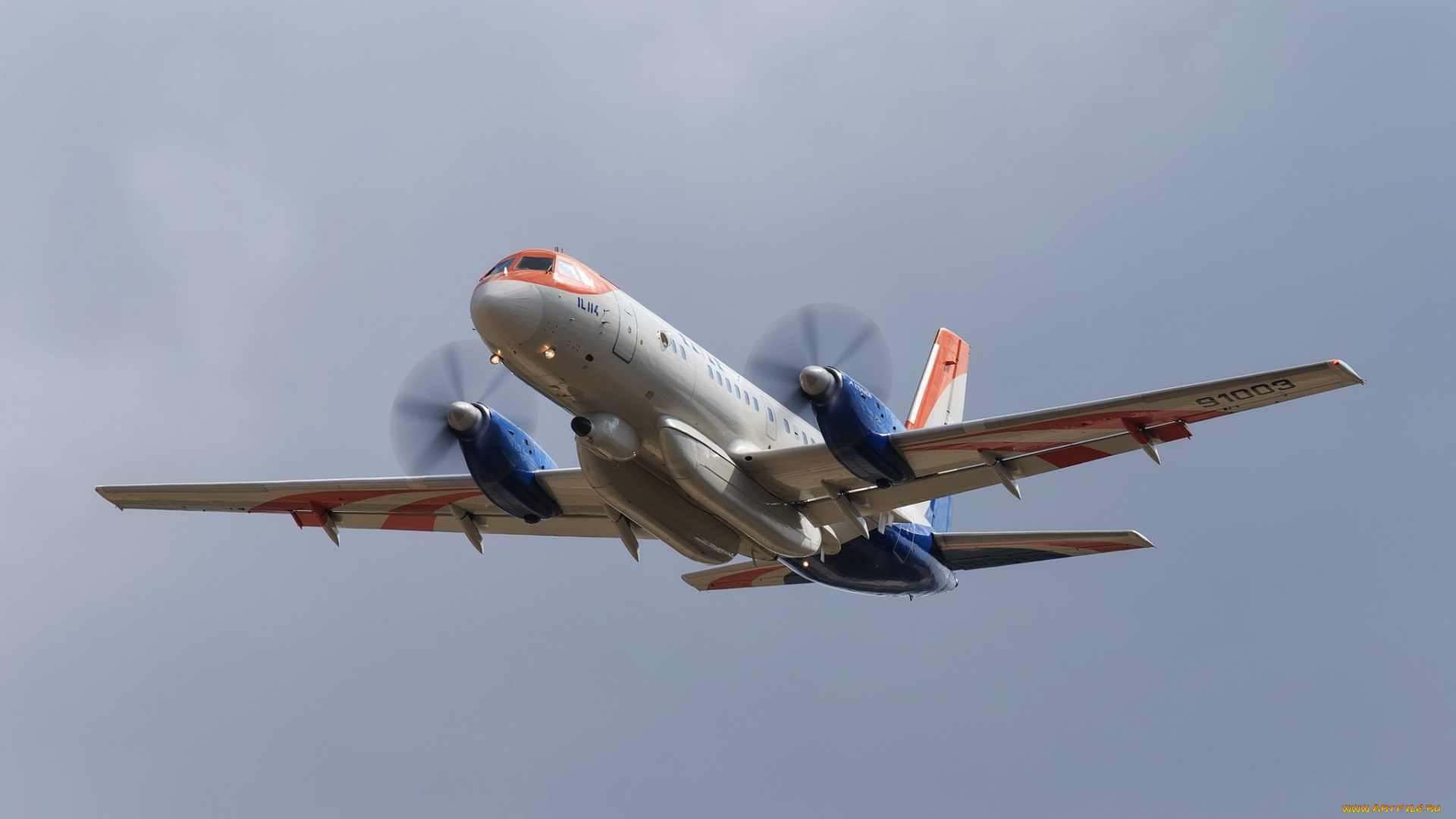 il-114ll, radar, авиация, пассажирские, самолёты, авиалайнер