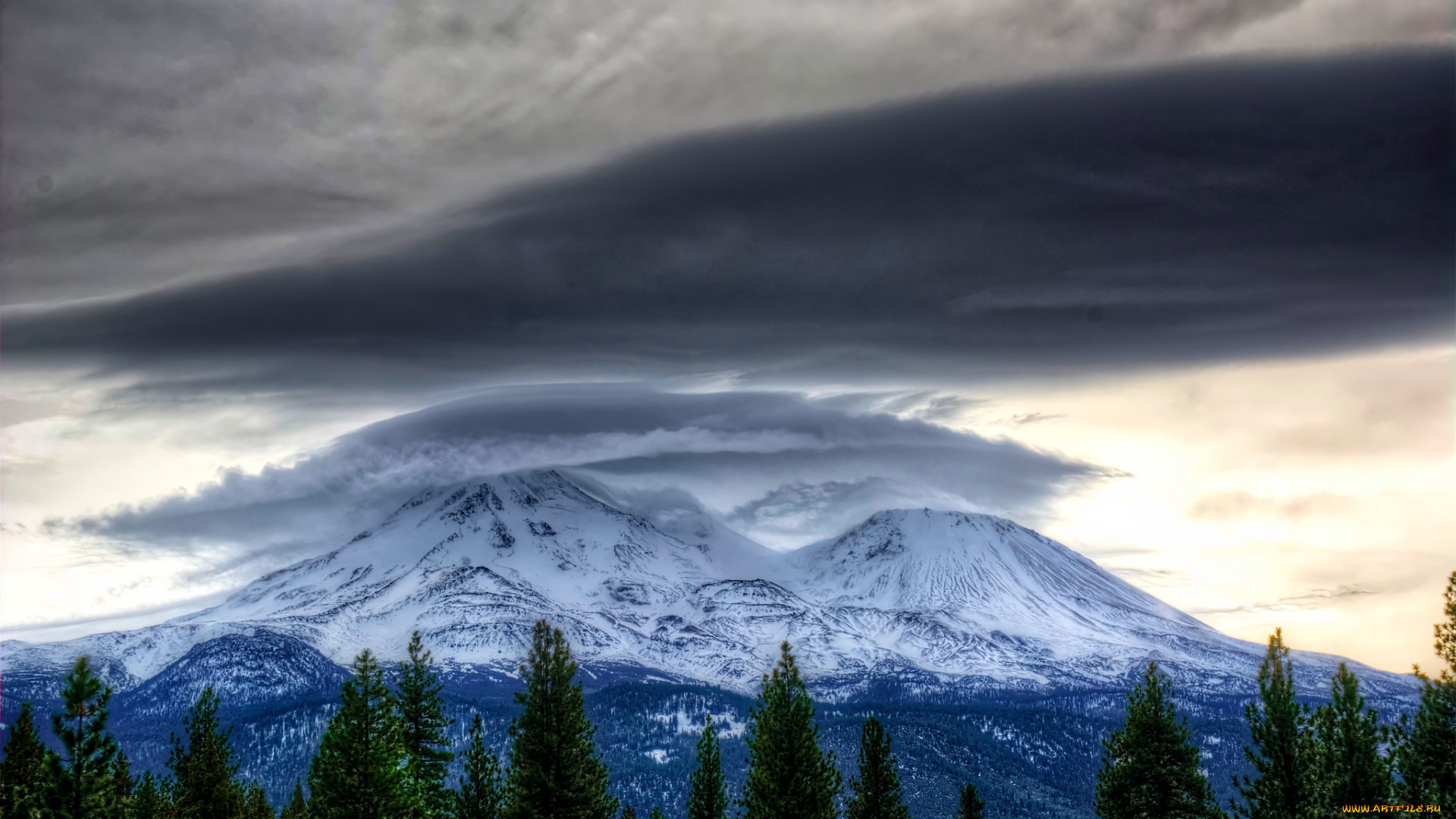 природа, горы, простор