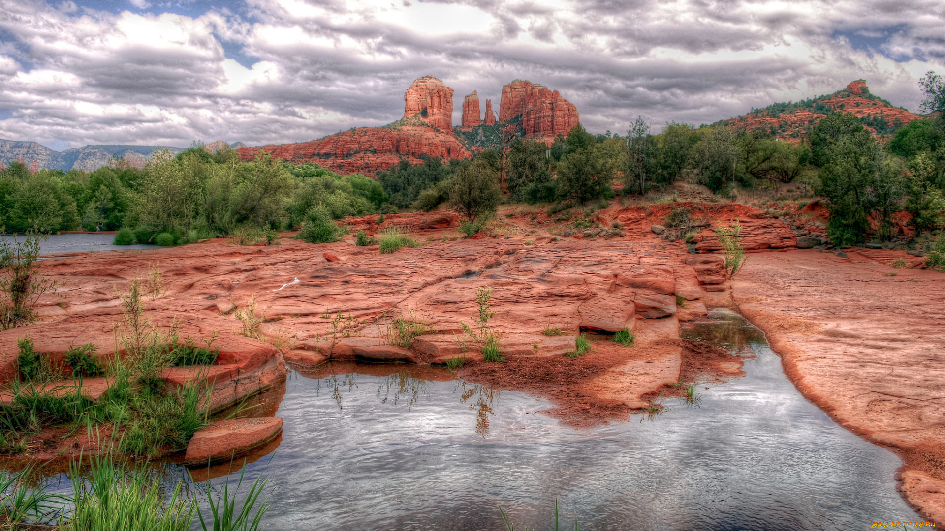 природа, пустыни, простор