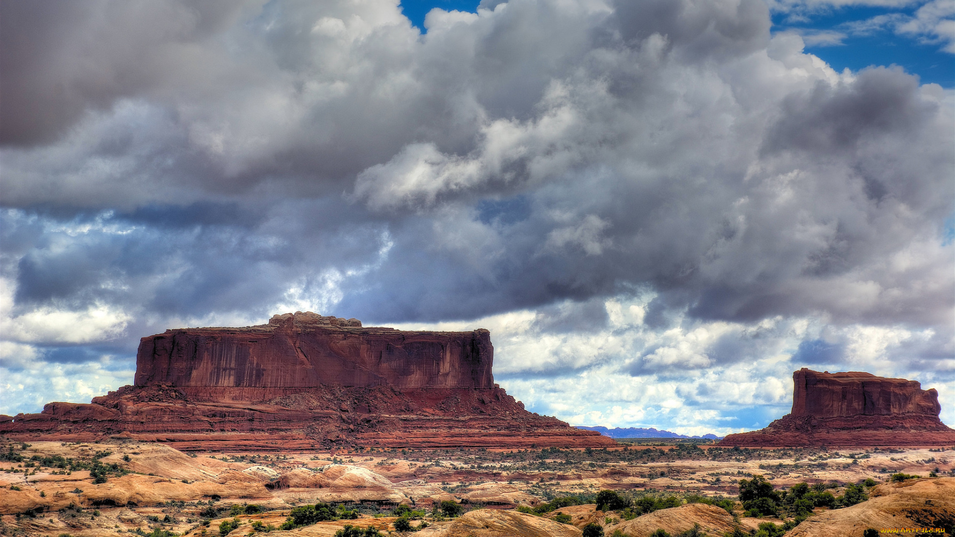 природа, пустыни, простор