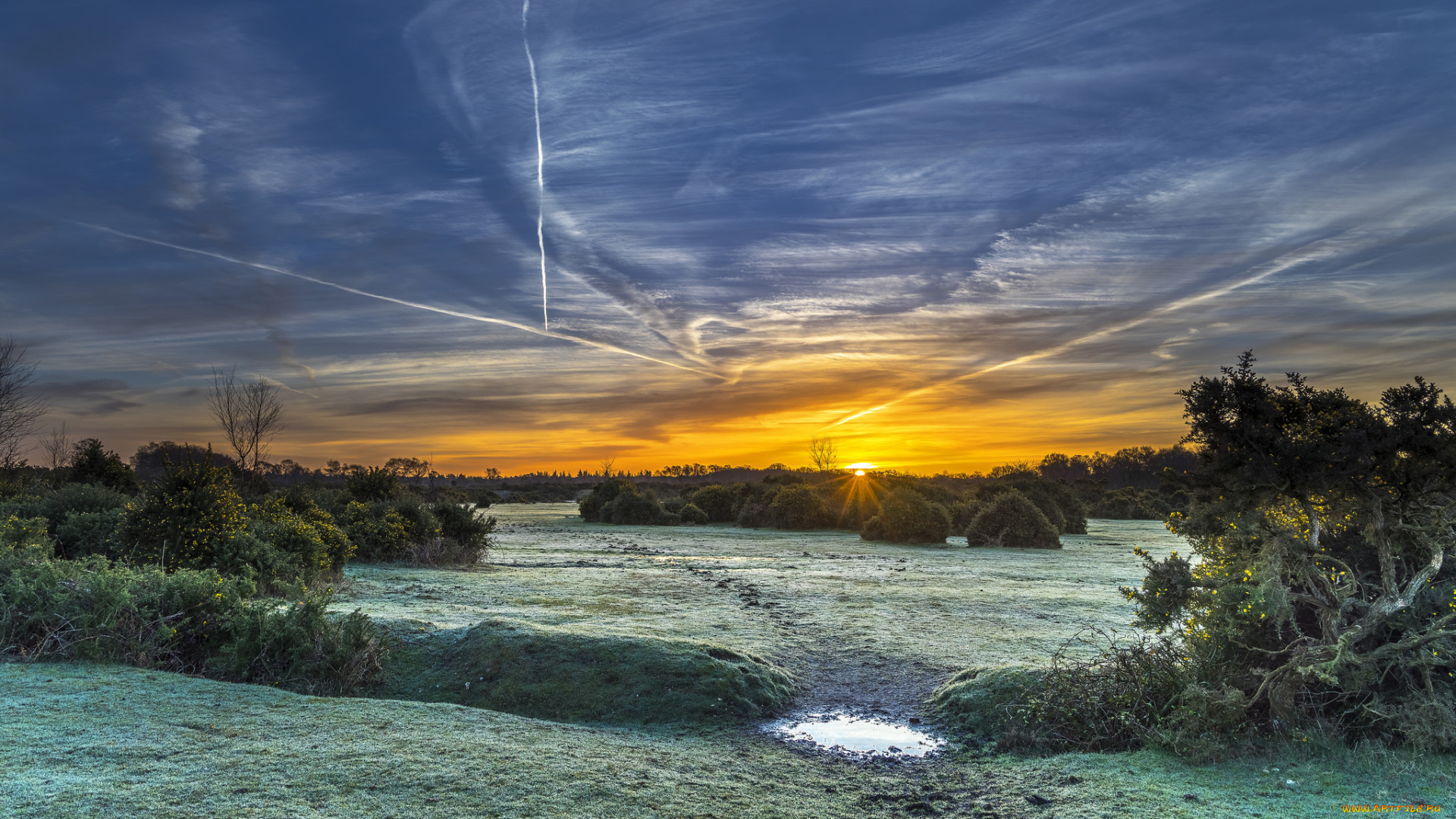 природа, восходы, закаты, простор