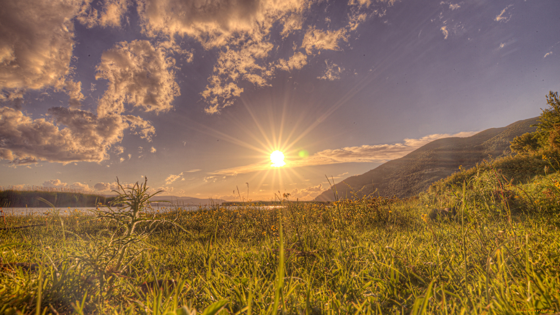 природа, восходы, закаты, простор