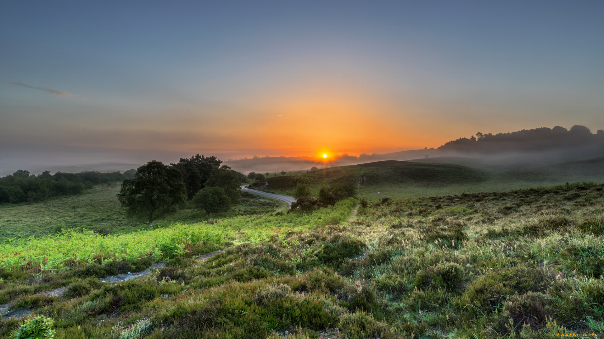 природа, восходы, закаты, рассвет