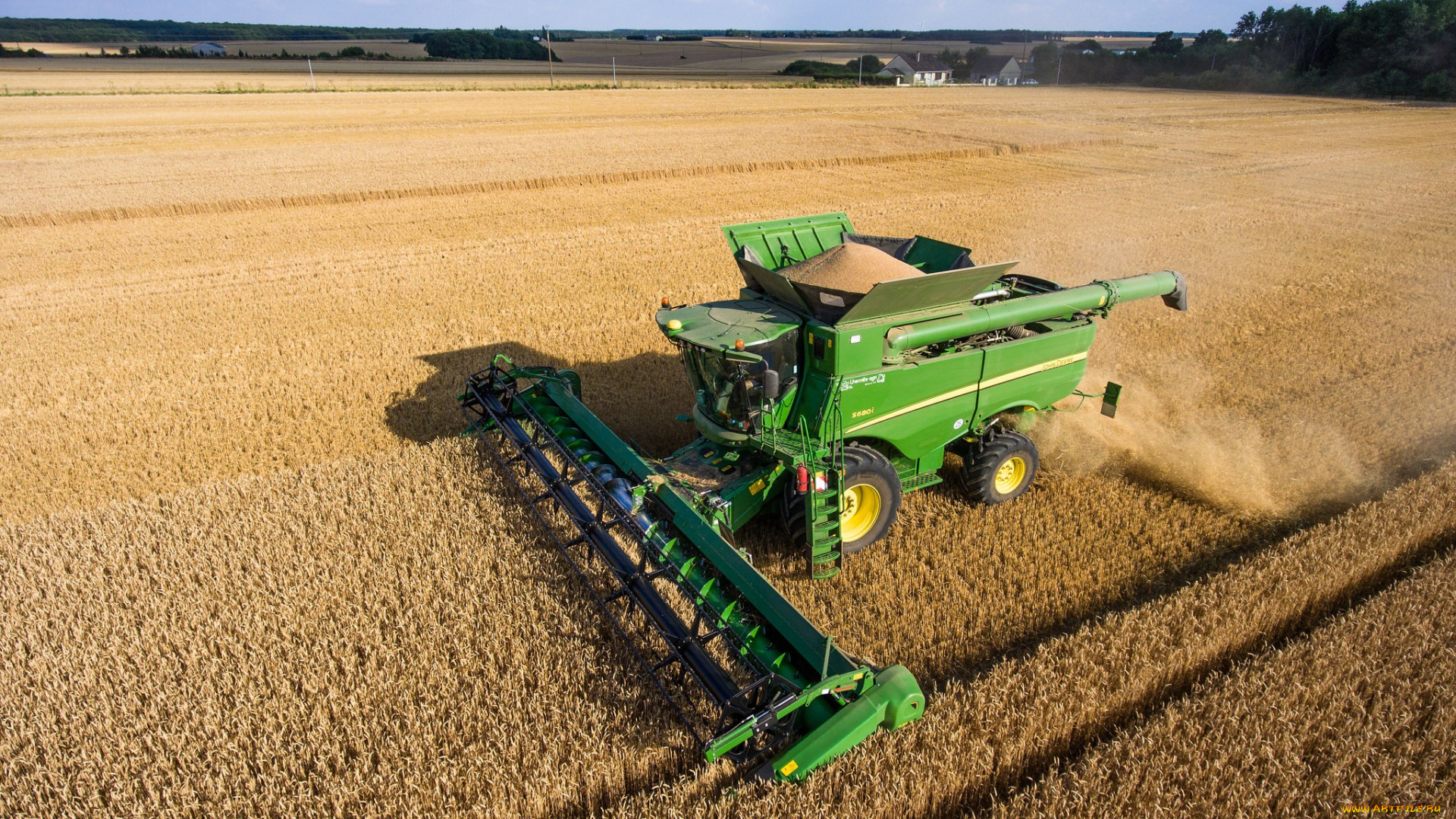 техника, комбайны, уборочная