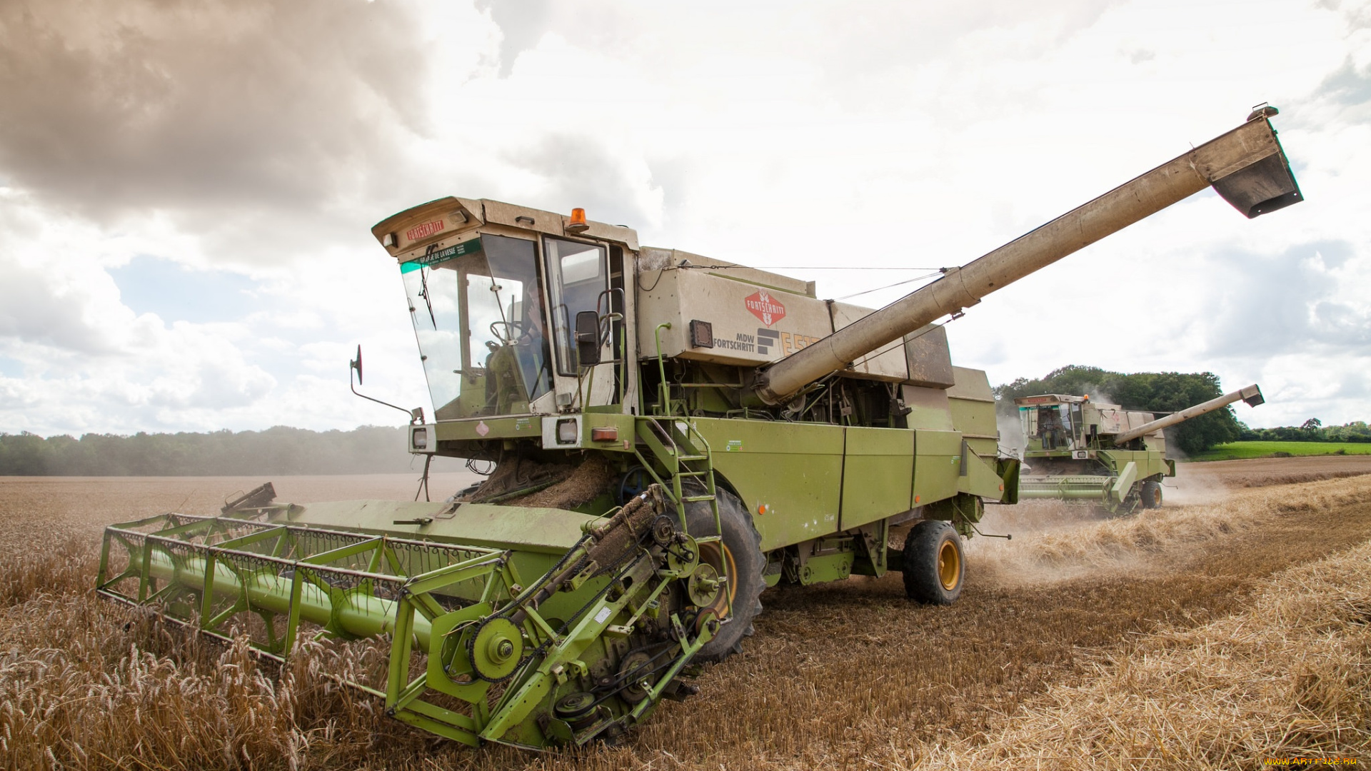 техника, комбайны, уборочная