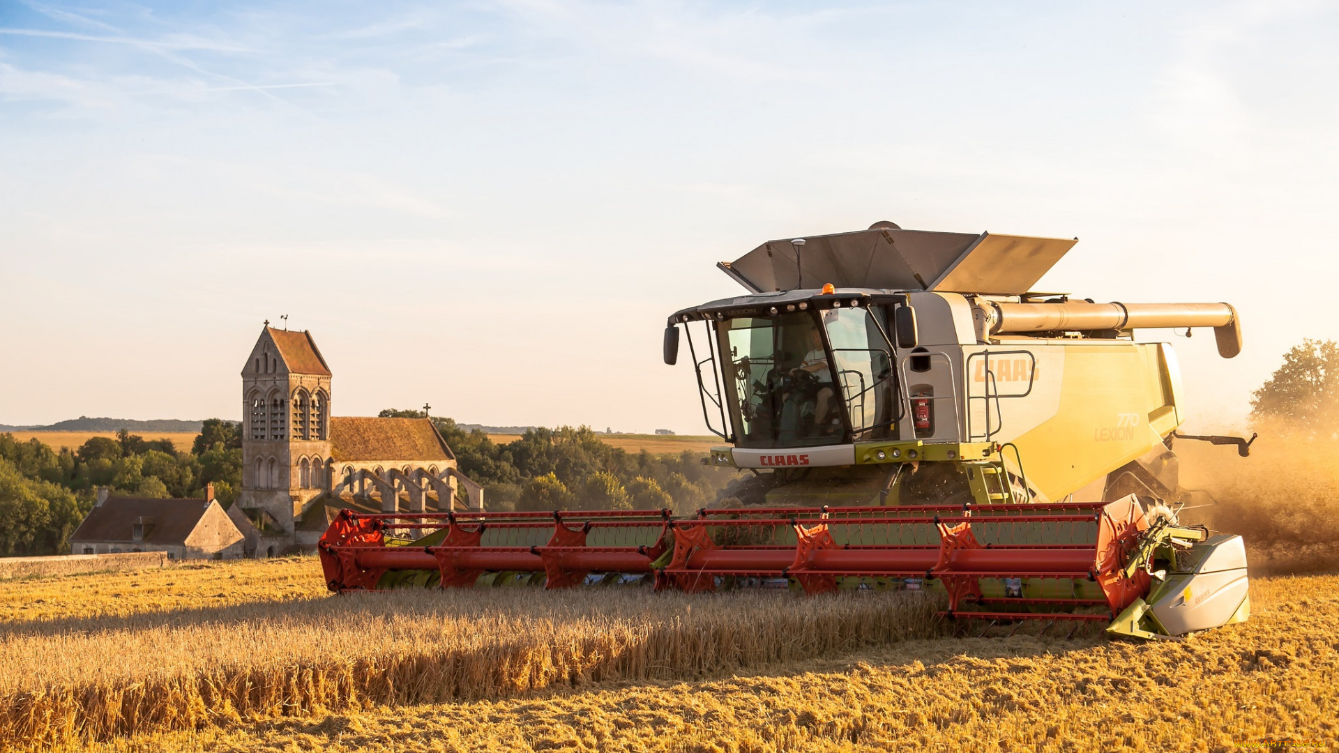 техника, комбайны, уборочная