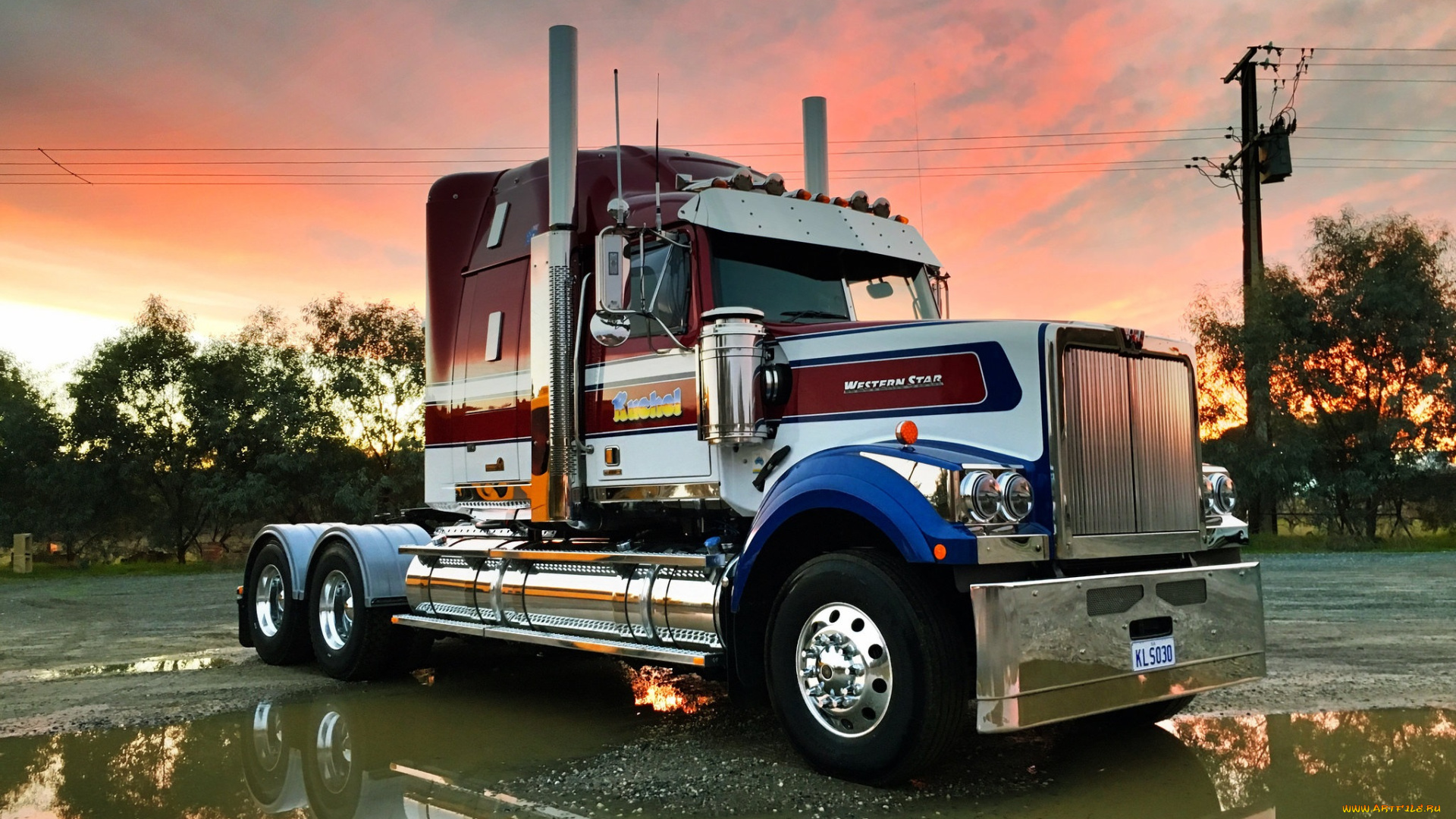 western, star, автомобили, грузовик