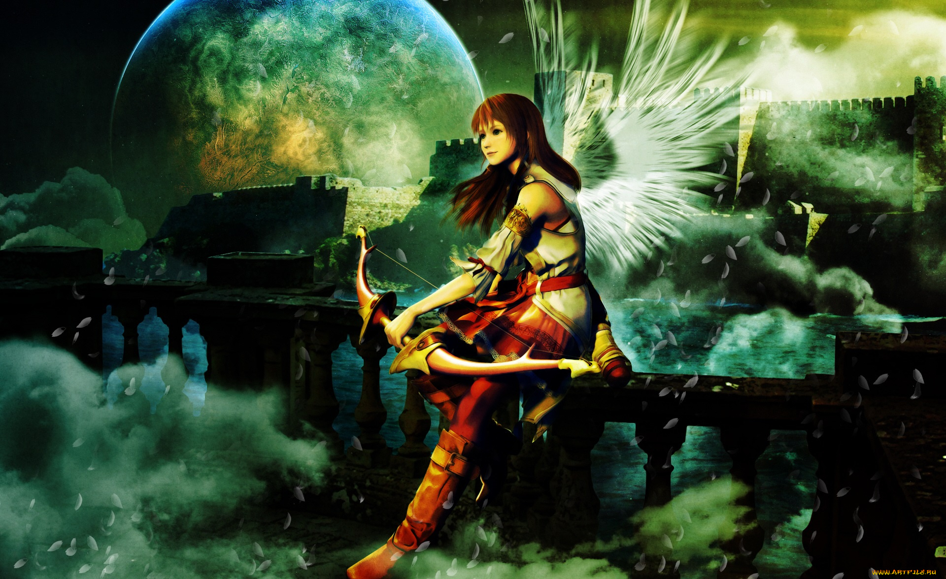 аниме, ангелы, , демоны, ангел