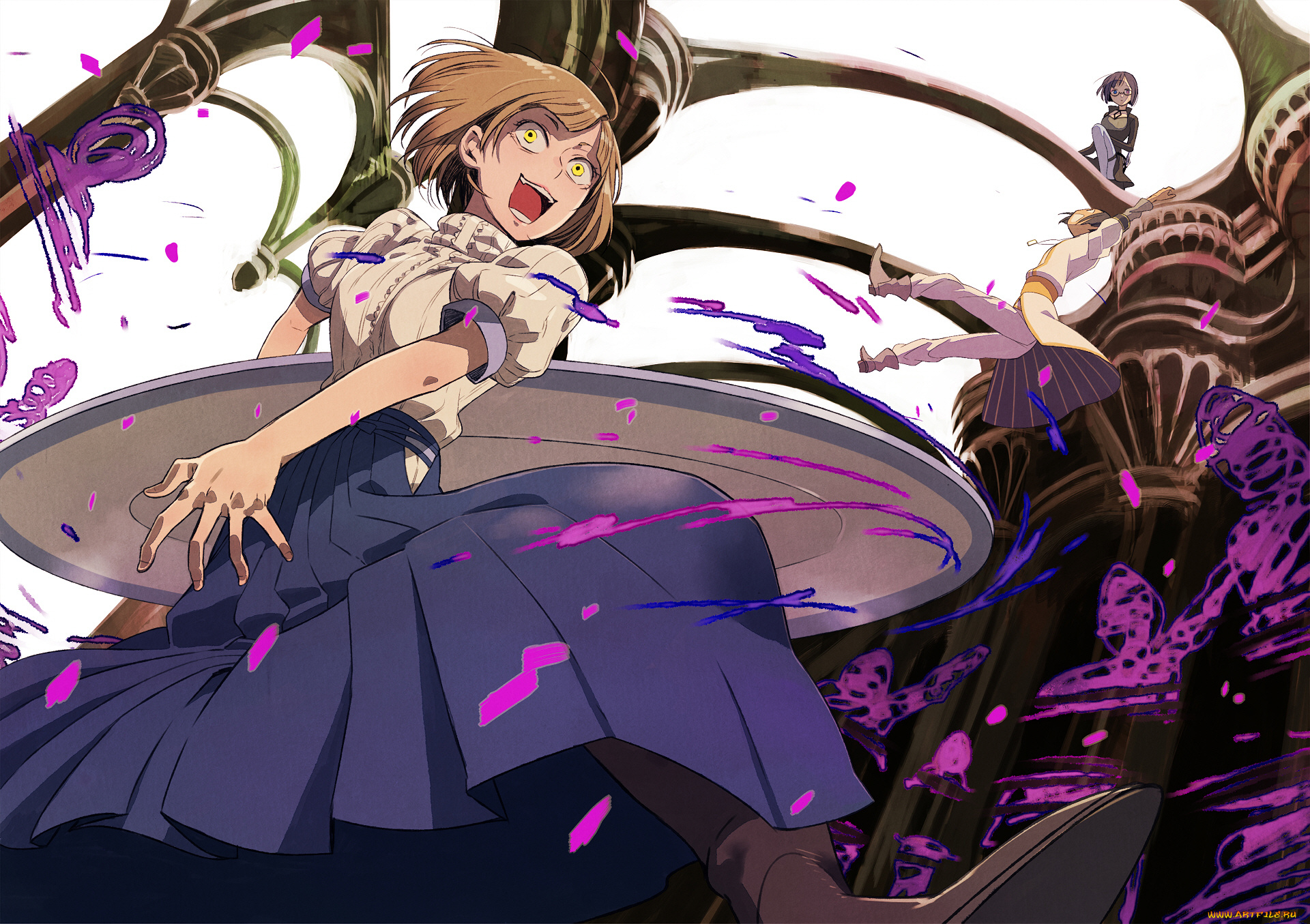 аниме, touhou, девушки