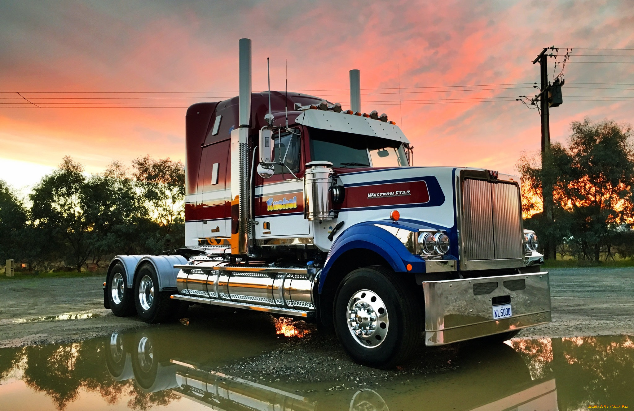 western, star, автомобили, грузовик