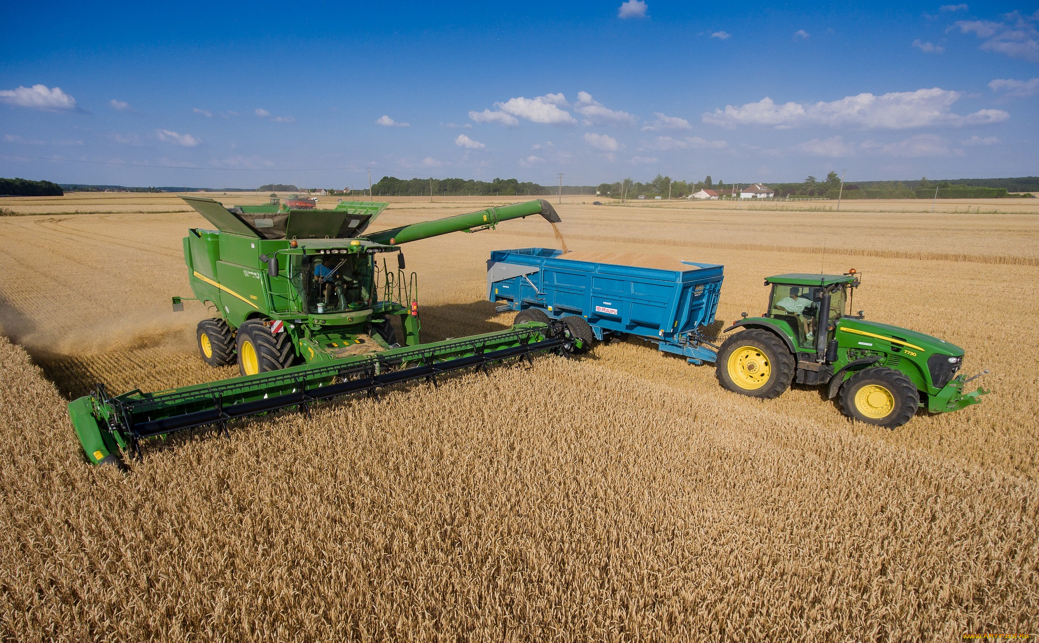 техника, комбайны, уборочная