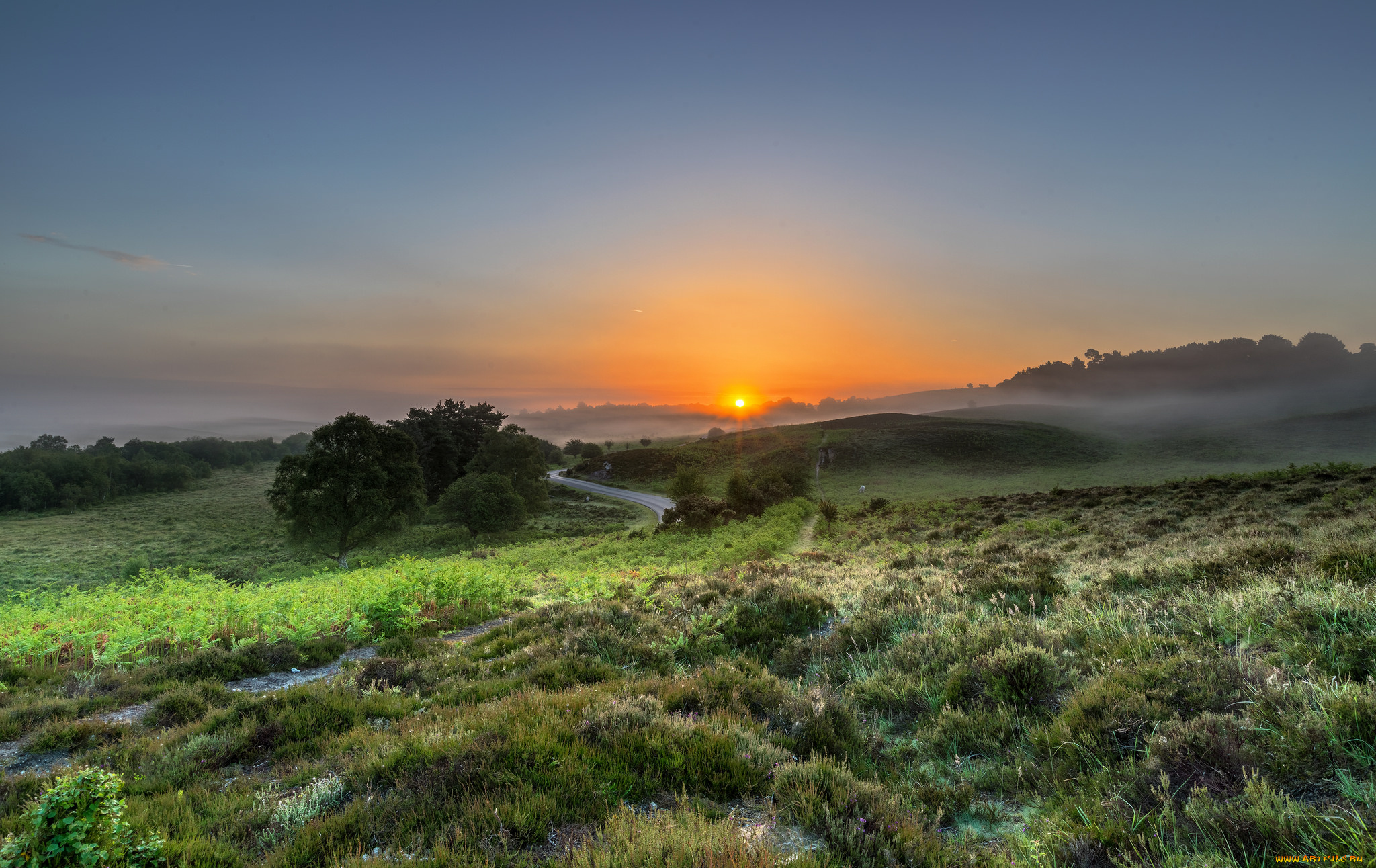 природа, восходы, закаты, рассвет