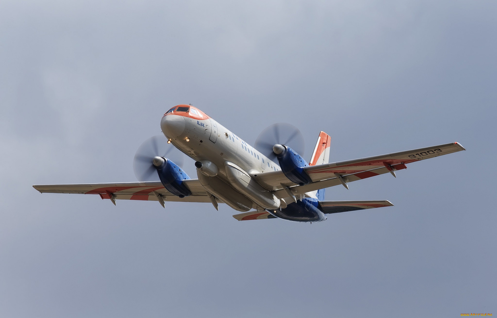 il-114ll, radar, авиация, пассажирские, самолёты, авиалайнер