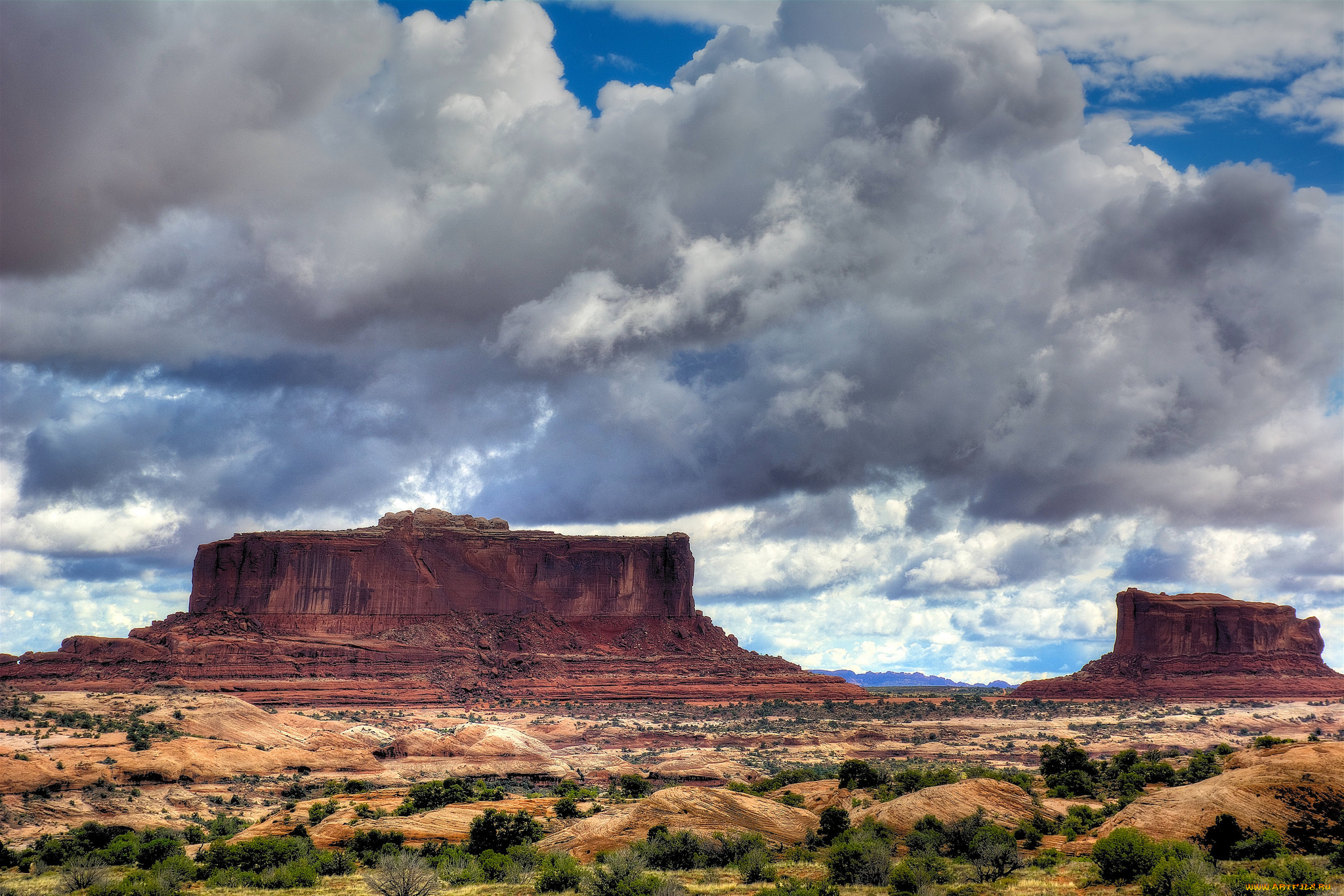 природа, пустыни, простор