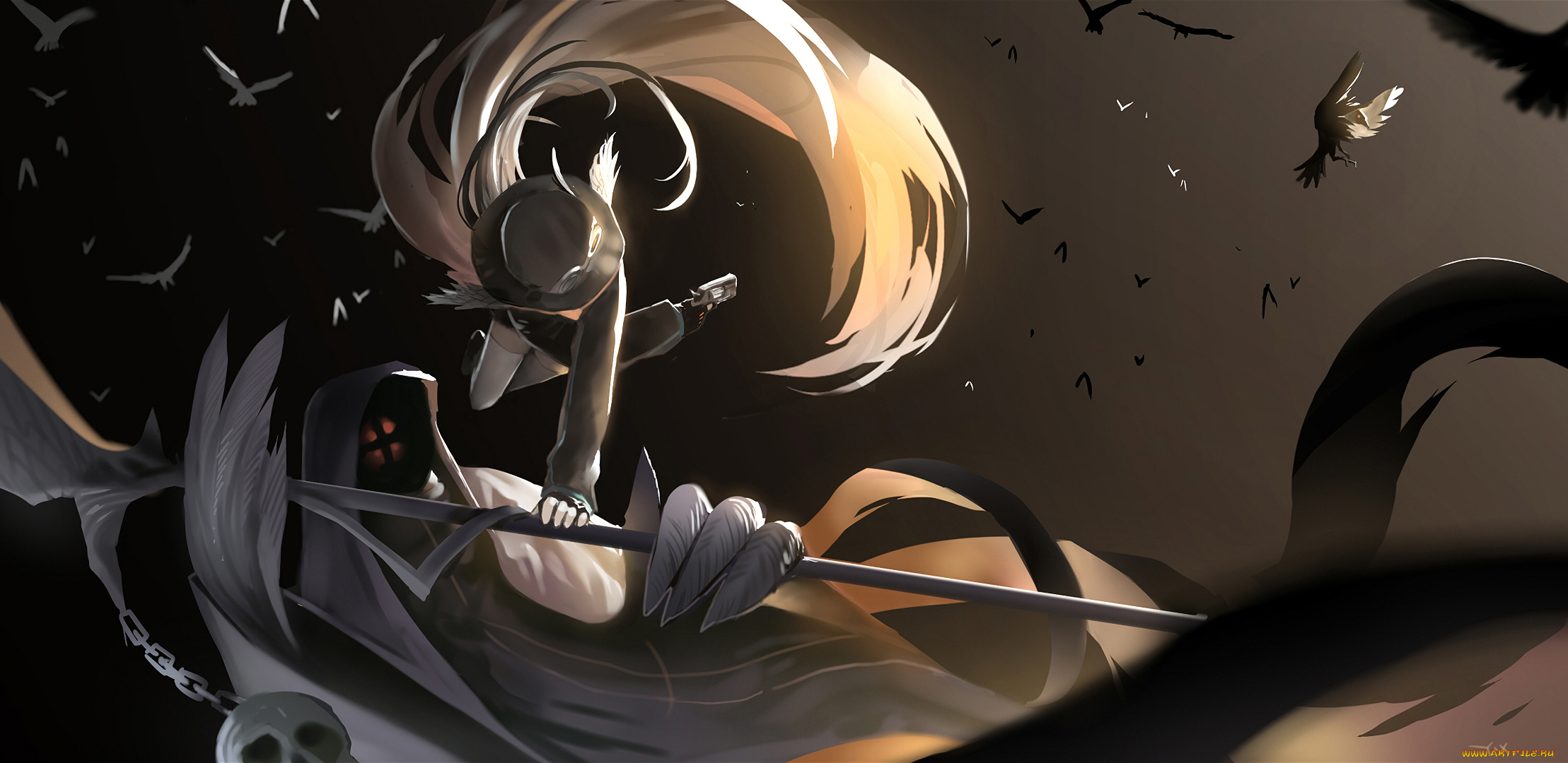 аниме, pixiv, fantasia, действия