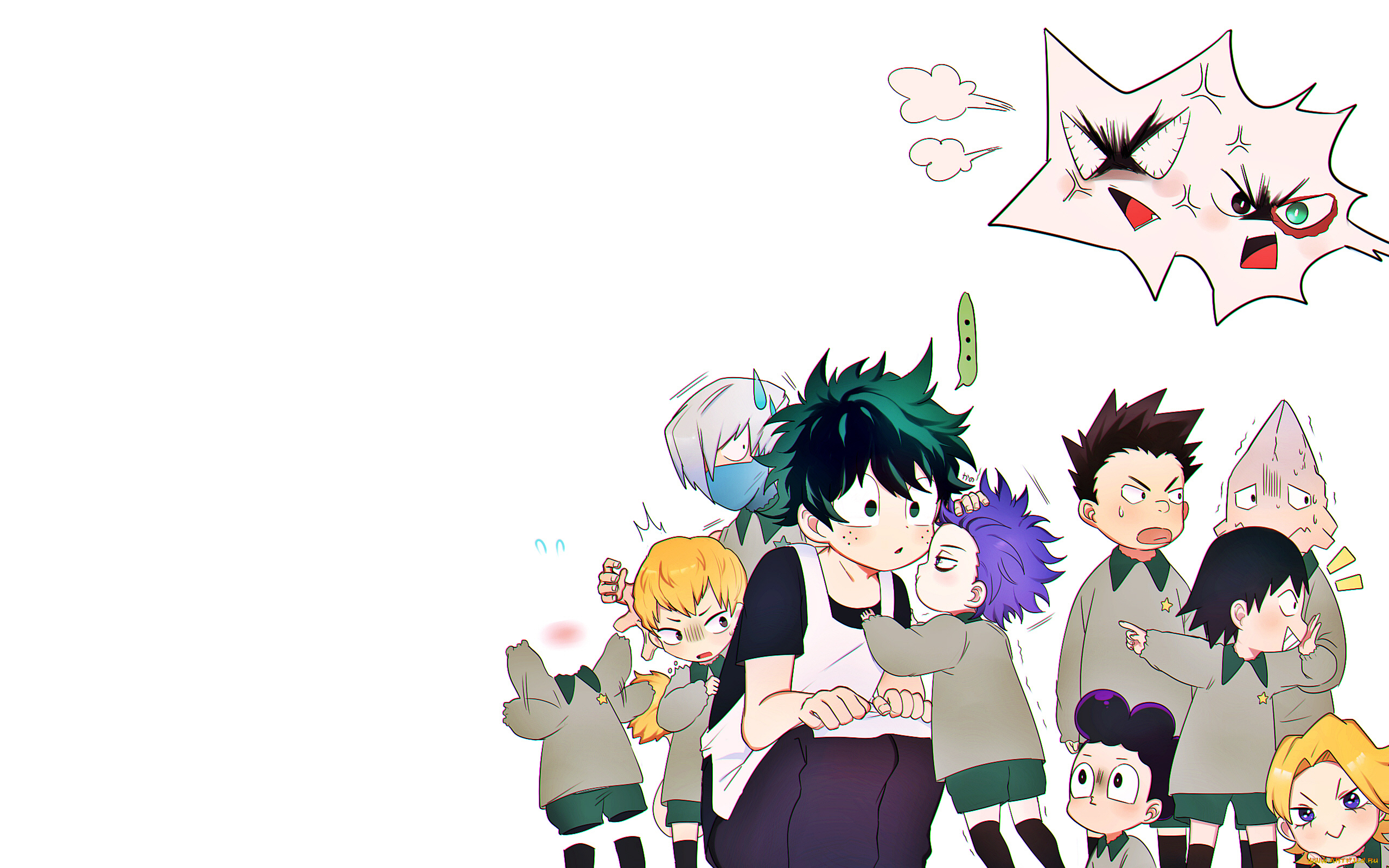 аниме, boku, no, hero, academia, моя, геройская, академия