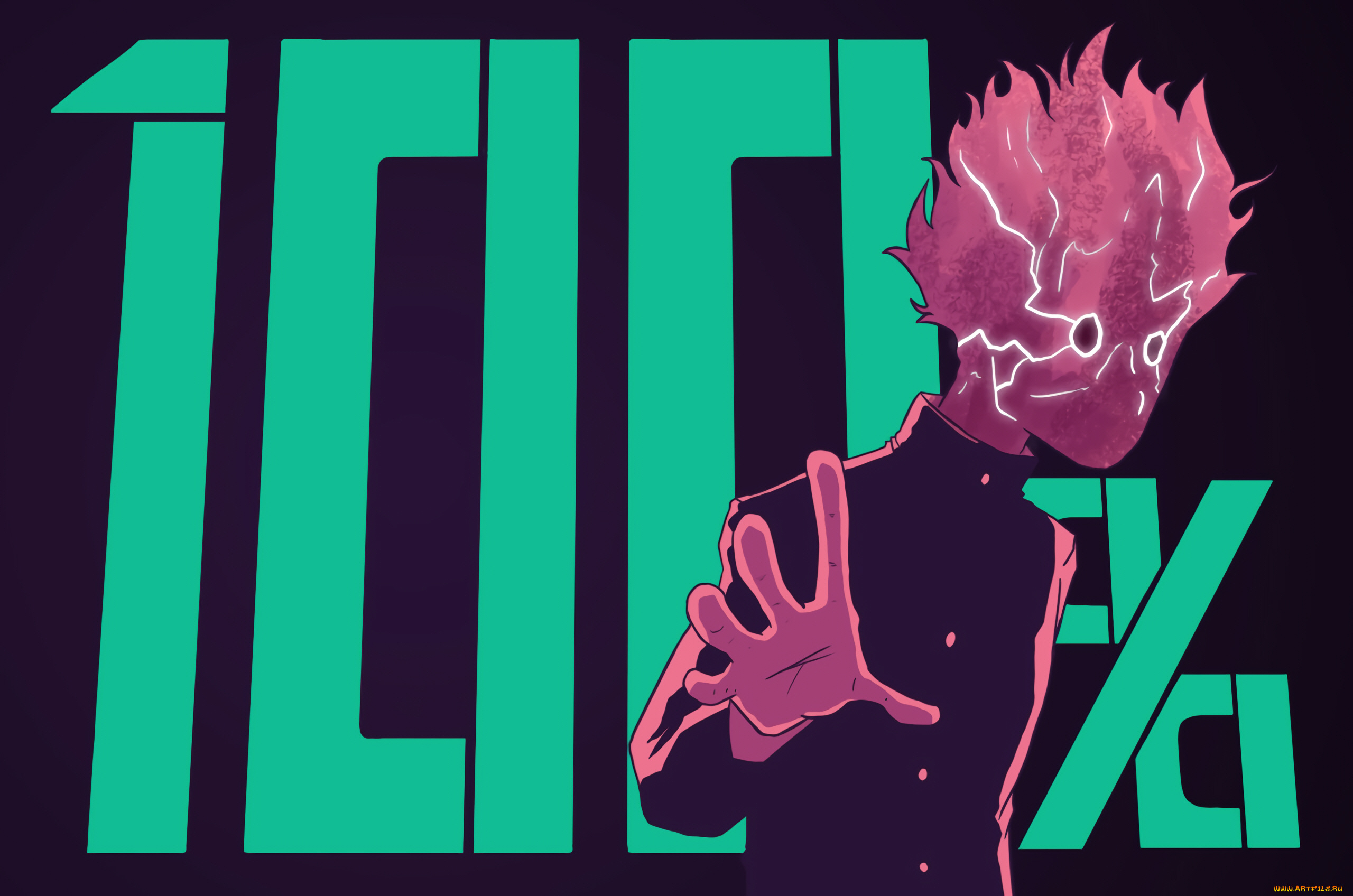 аниме, mob, psycho, 100, моб, психо, 100