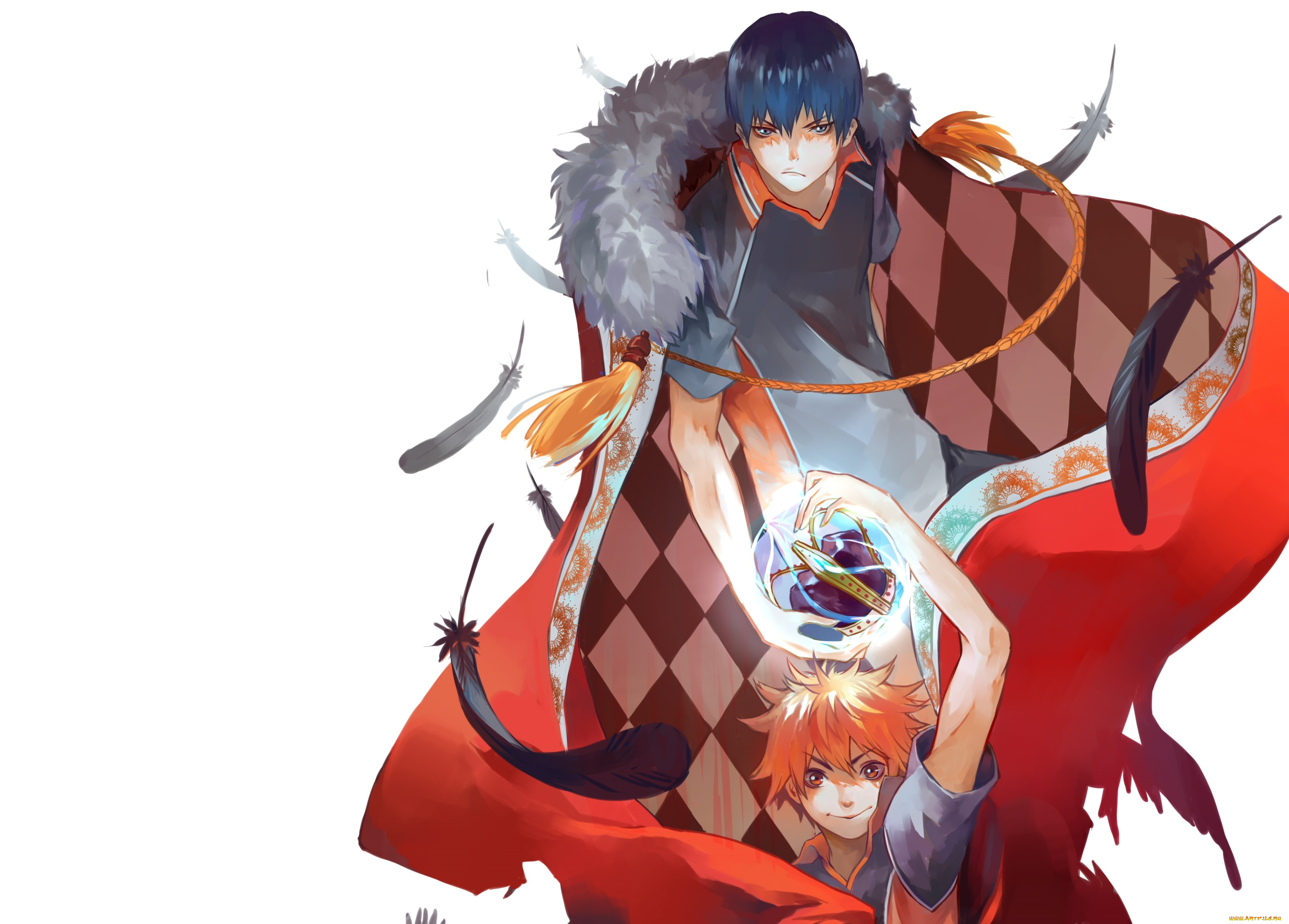 аниме, haikyuu, волейбол