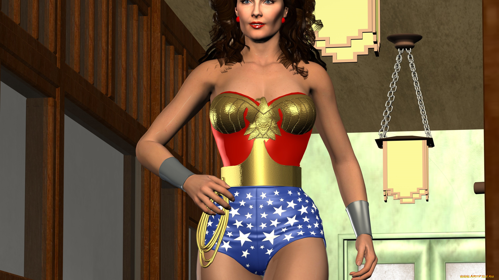 3д, графика, фантазия, , fantasy, фон, взгляд, девушка