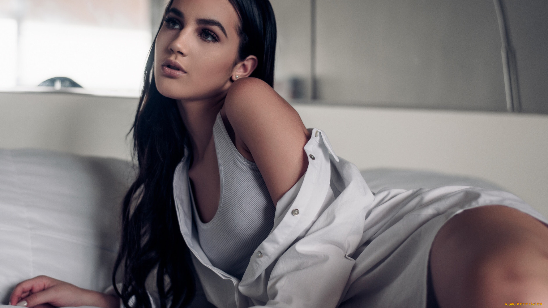 девушка, девушки, -unsort, , брюнетки, темноволосые, модель