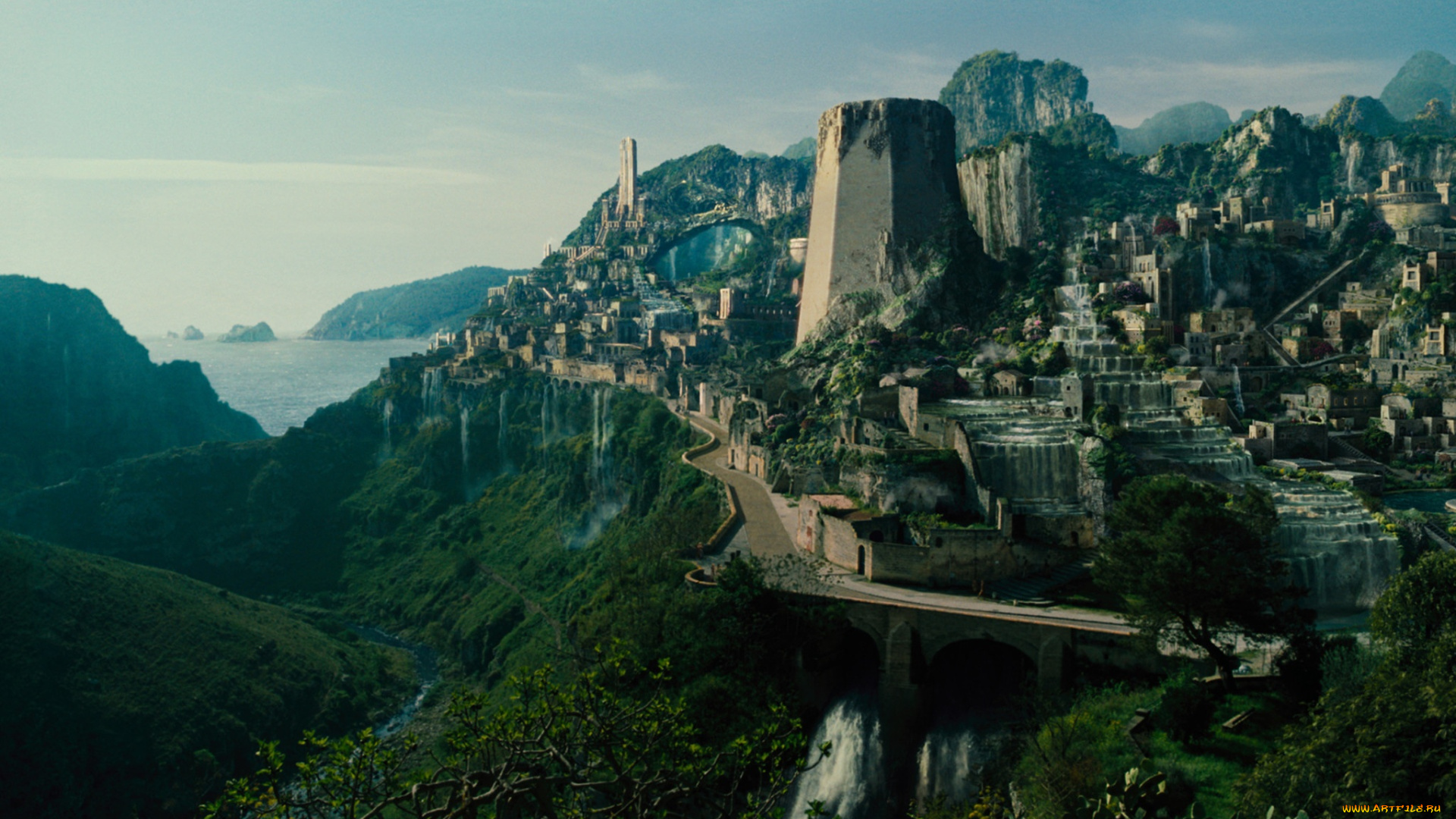 кино, фильмы, wonder, woman, пейзаж