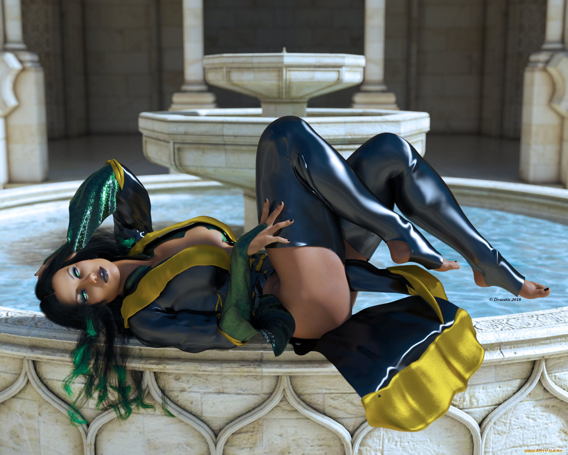 3д, графика, люди, , people, фон, взгляд, девушка