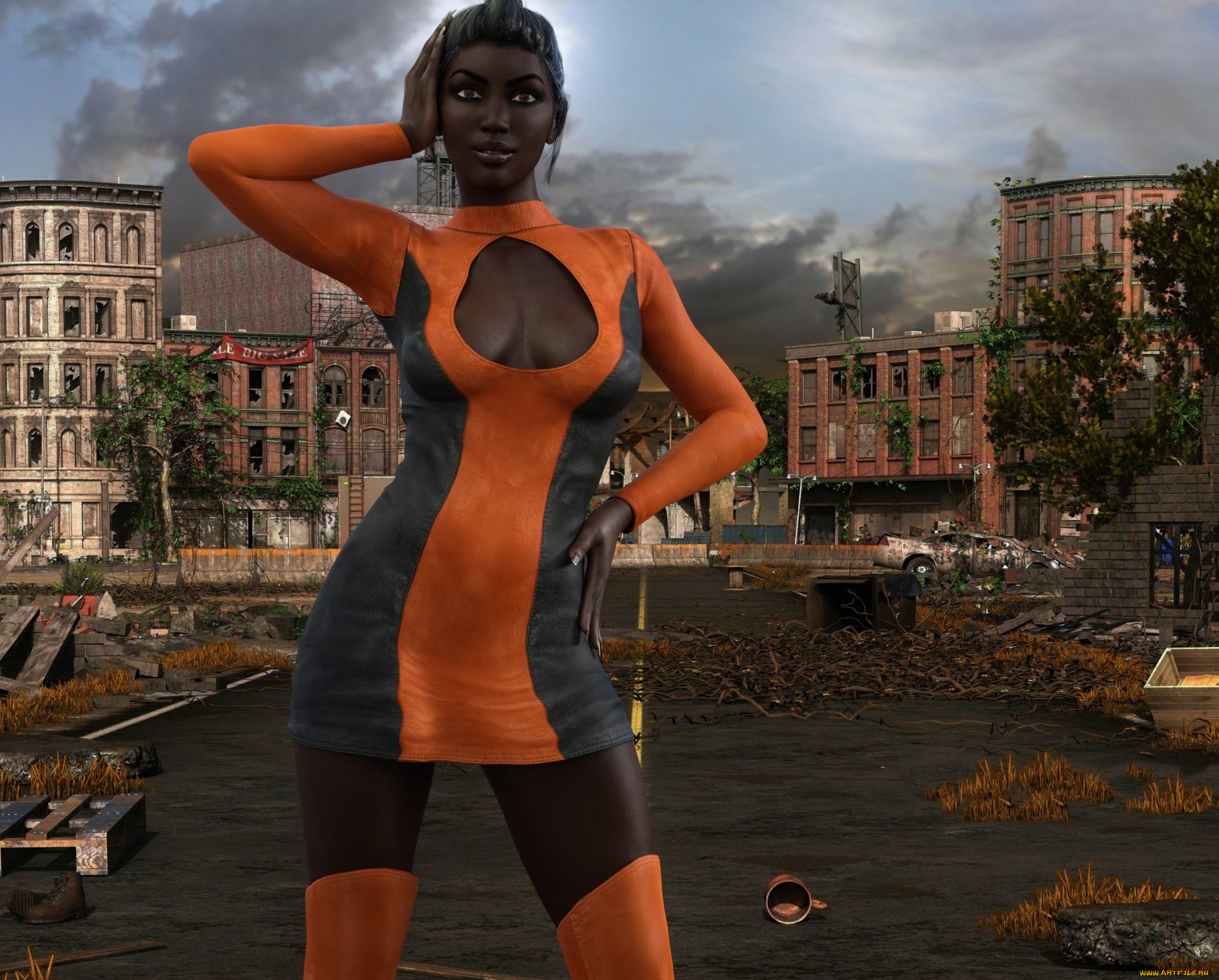 3д, графика, люди, , people, фон, взгляд, девушка