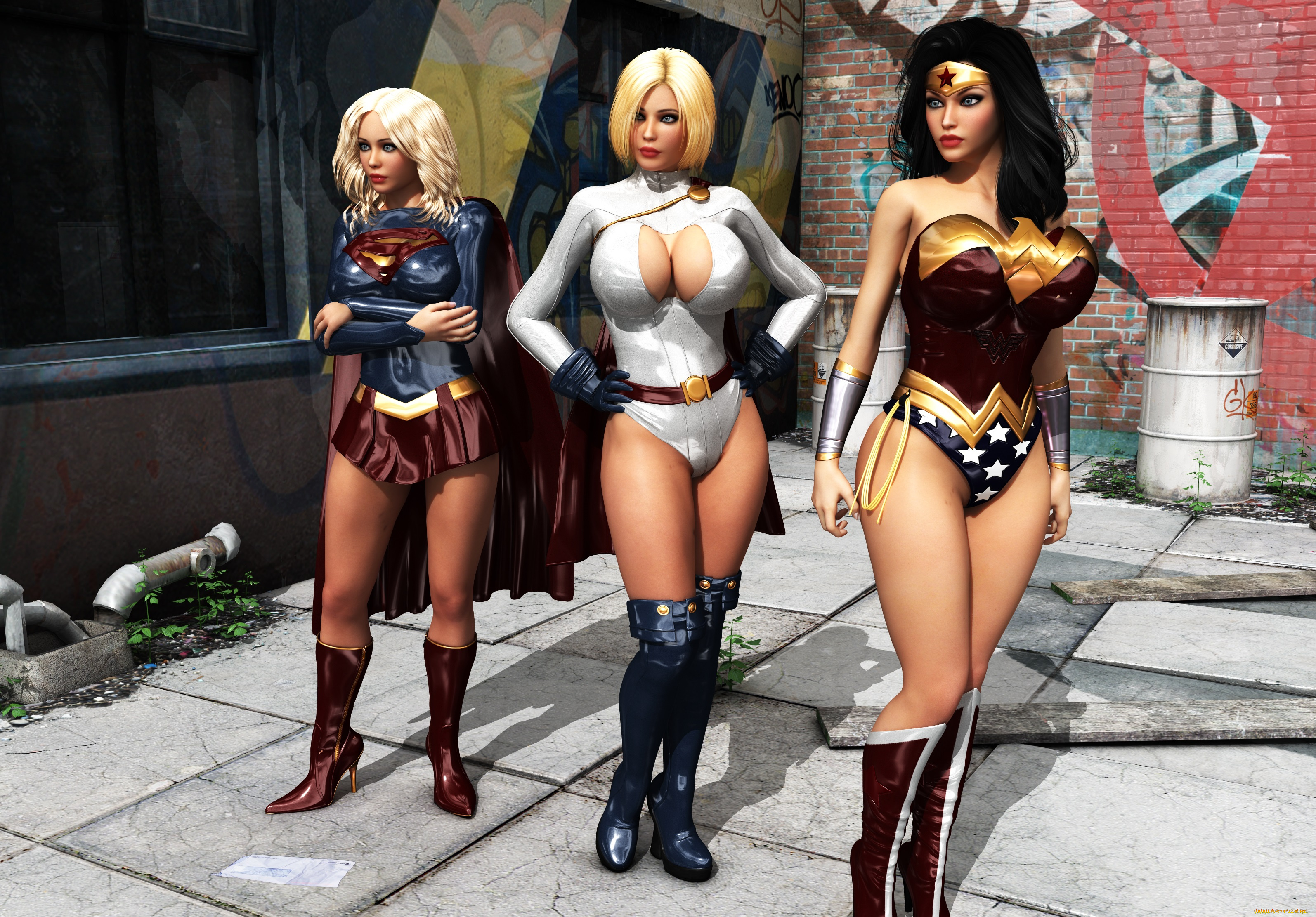 3д, графика, фантазия, , fantasy, фон, взгляд, девушки